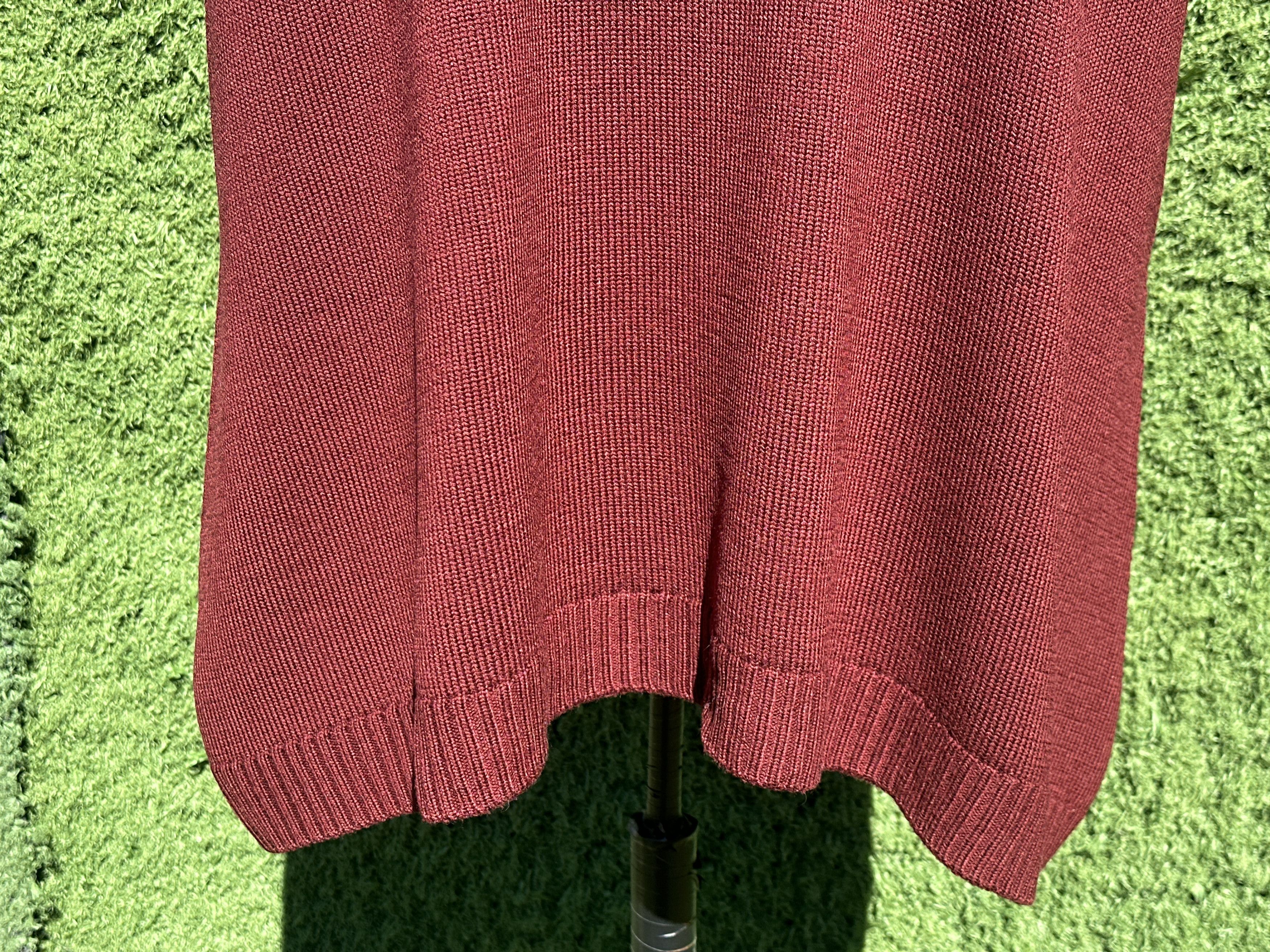 eskandar Eskandar 100% Merino Wool Oversized A-Shape Vest One Size Size ONE SIZE - 16 Thumbnail