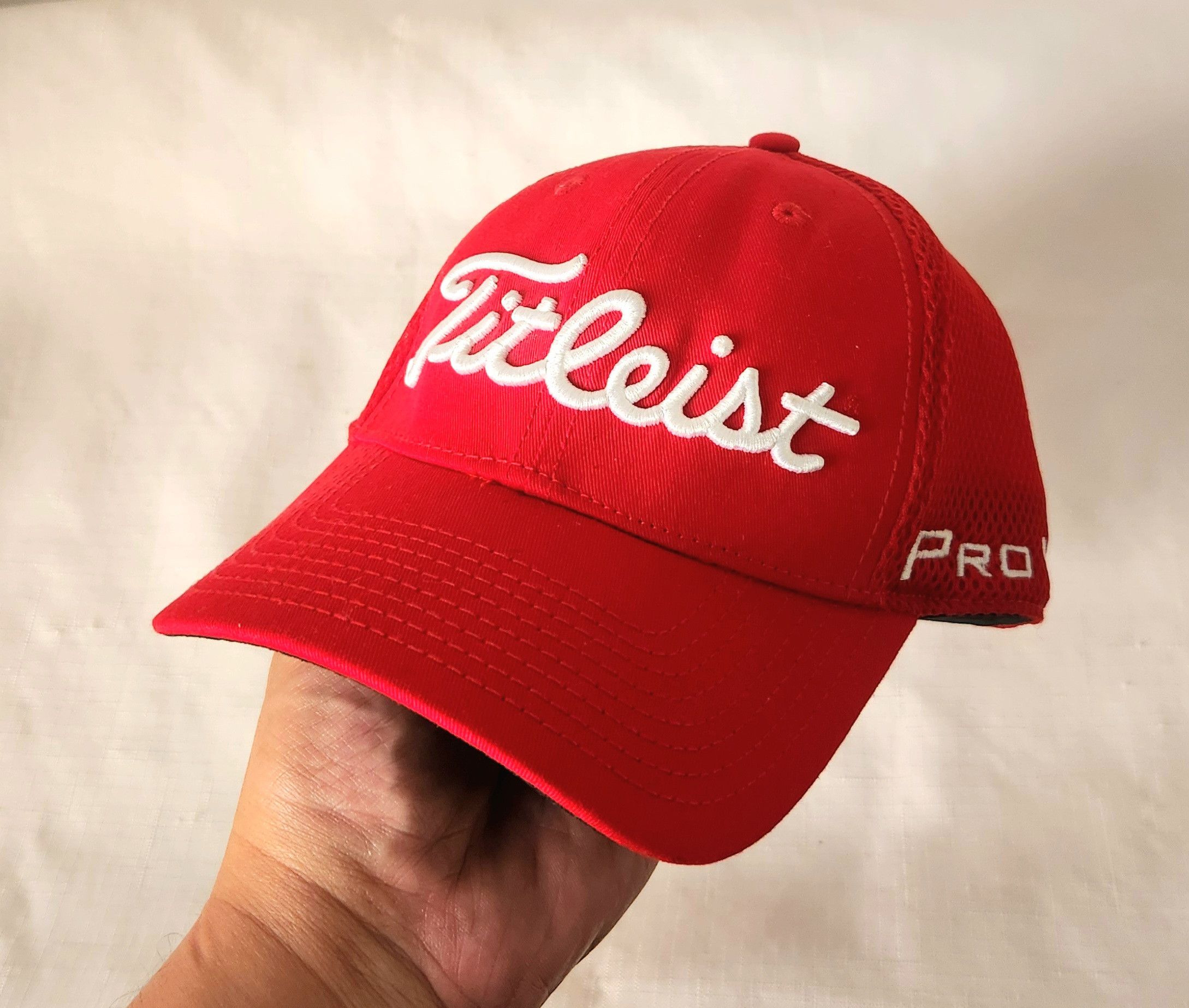 New Era Titleist X New Era FJ Pro V1 Golf Fitted Cap Foot Joy Stretc Size ONE SIZE - 1 Thumbnail