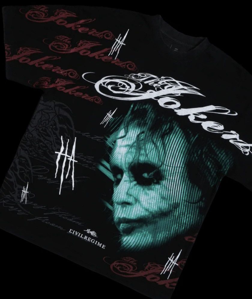 Civil Regime CIVIL REGIME X THE JOKER HEATH LEDGER LAST LAUGH SHIRT Size US XXL / EU 58 / 5 - 1 Thumbnail