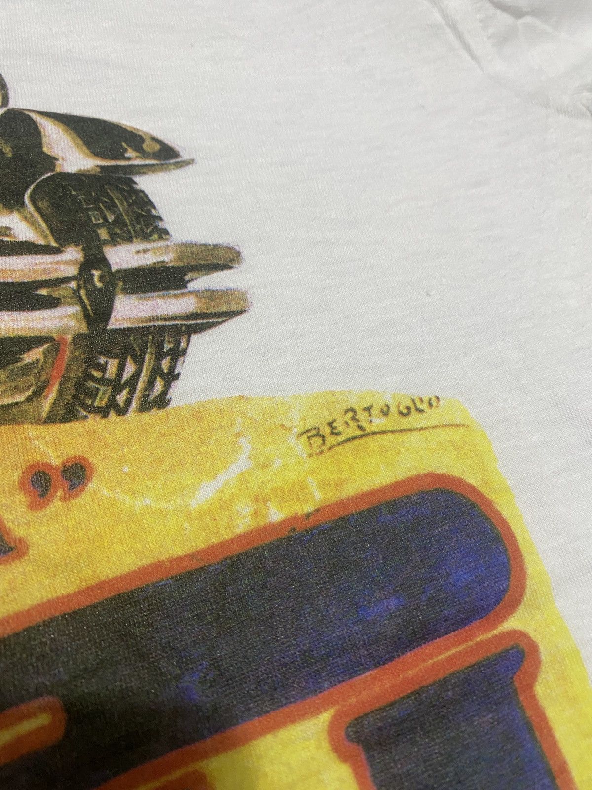 Pirelli × Vintage Vintage pirelli stella bianca racing advertasing tee 90s Size US M / EU 48-50 / 2 - 6 Thumbnail