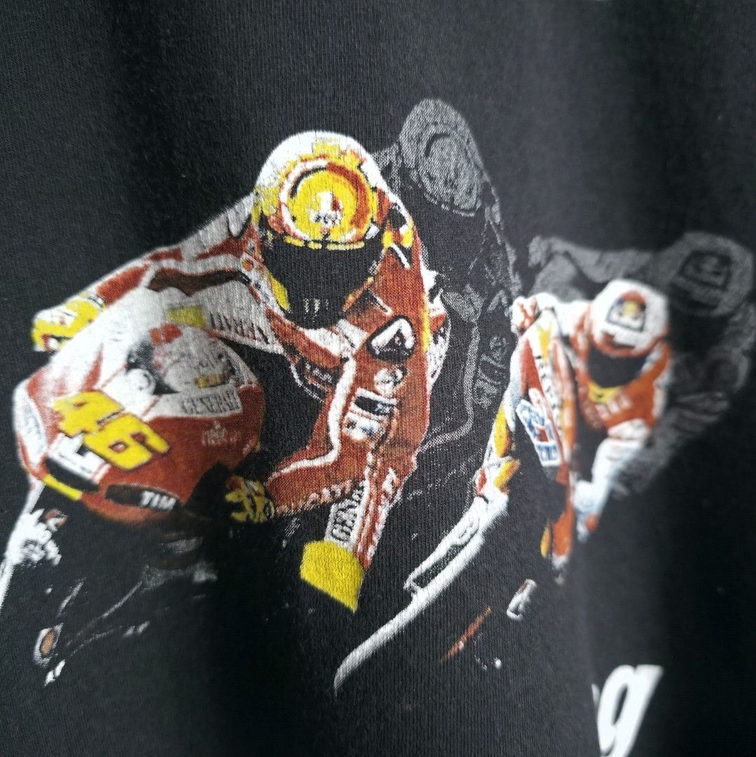 Fruit Of The Loom ULTRA RARE Vintage 2011 MotoGP Sachsenring T-Shirt Rossi Size US L / EU 52-54 / 3 - 9 Thumbnail