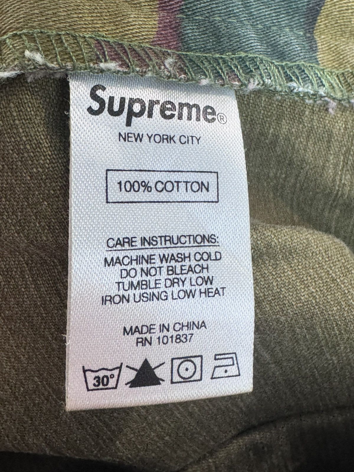 Supreme SUPREME SS18 JIGSAW CAMO SIZE 36 Size US 36 / EU 52 - 6 Thumbnail