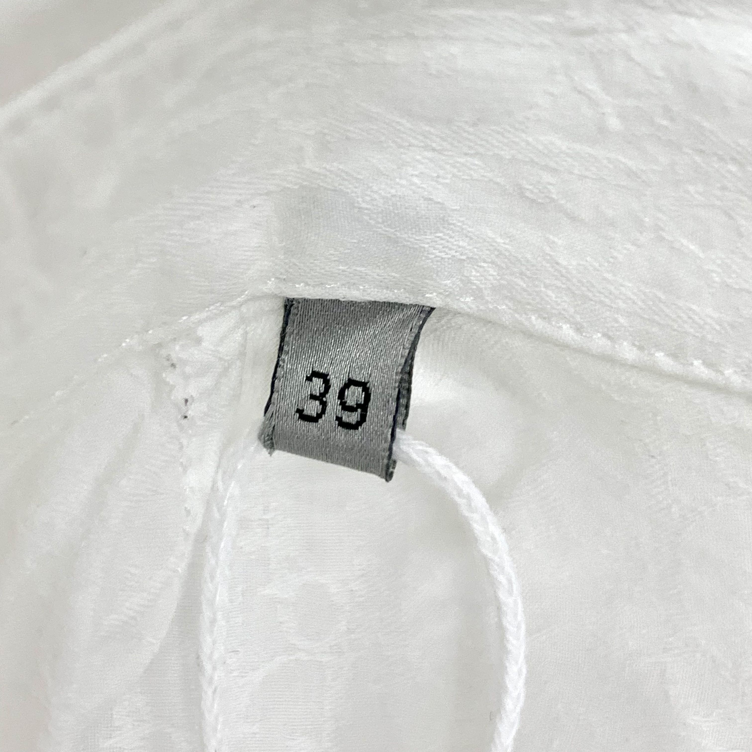 Dior Dior Jacquard Logo Shirt White (39) Size XS / US 0-2 / IT 36-38 - 6 Thumbnail