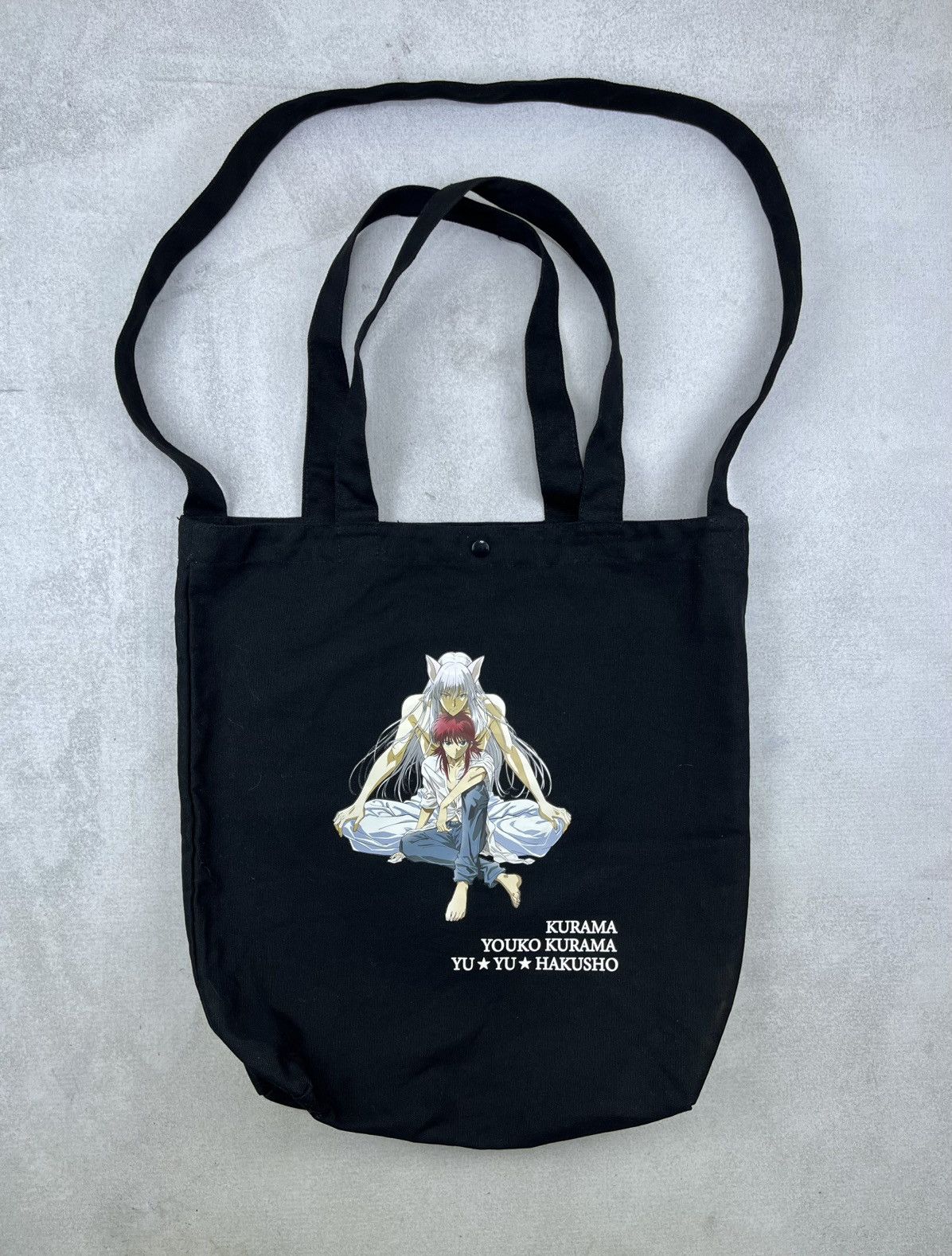 Anime Tote Bag Anime Yuyu Hakusho💥Rare Size ONE SIZE - 1 Thumbnail