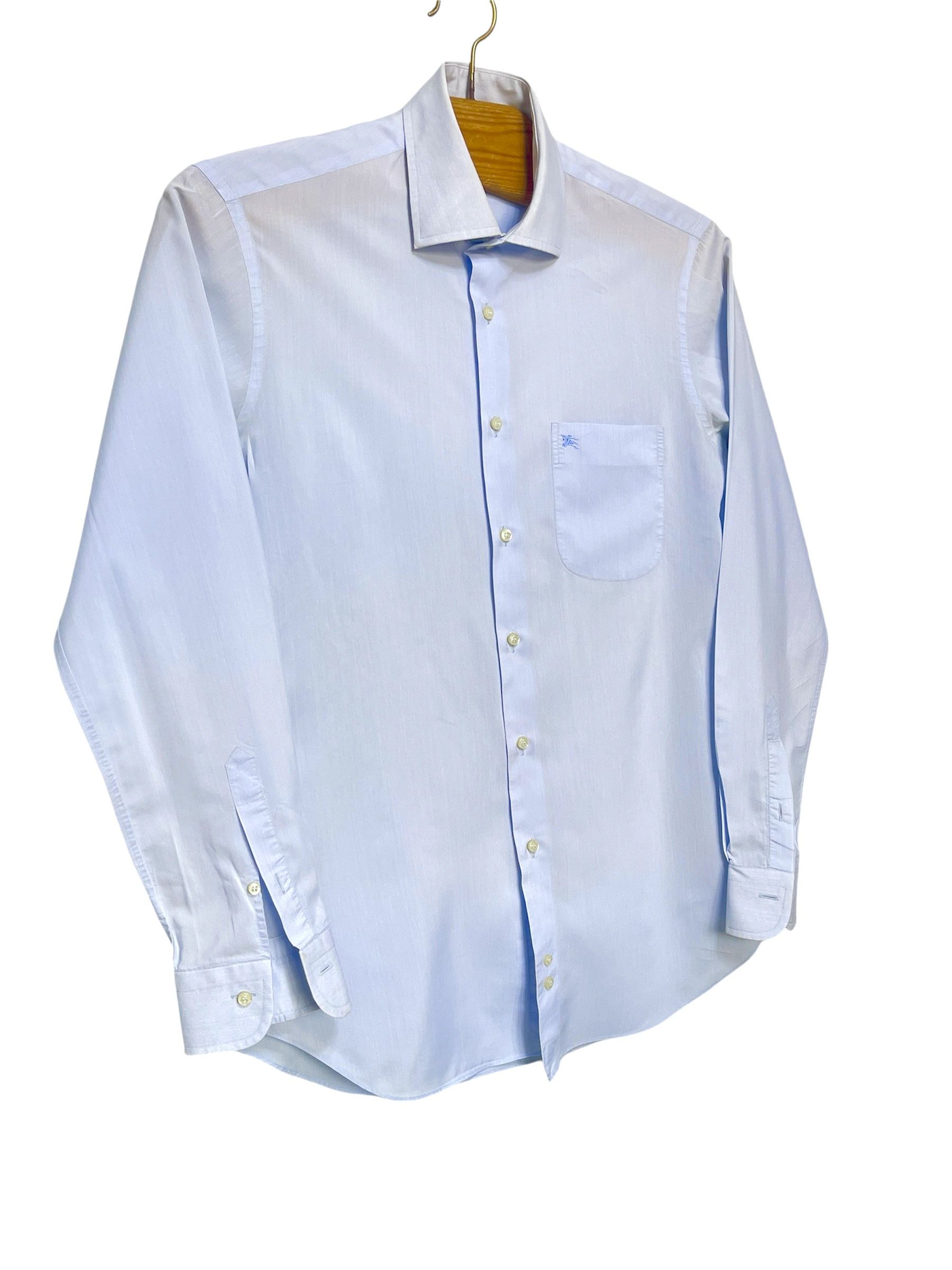Burberry 🔥 shirt Burberry london size M light blue Size US M / EU 48-50 / 2 - 2 Thumbnail