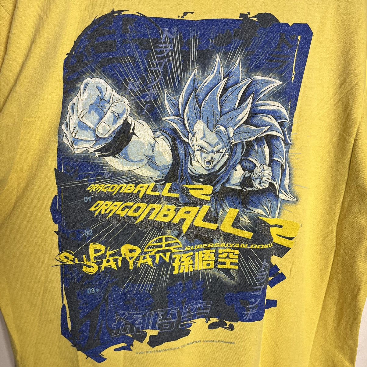 Anime Vintage 2000 - 2001 Dragonball Z Anime Shirt Size US L / EU 52-54 / 3 - 13 Thumbnail