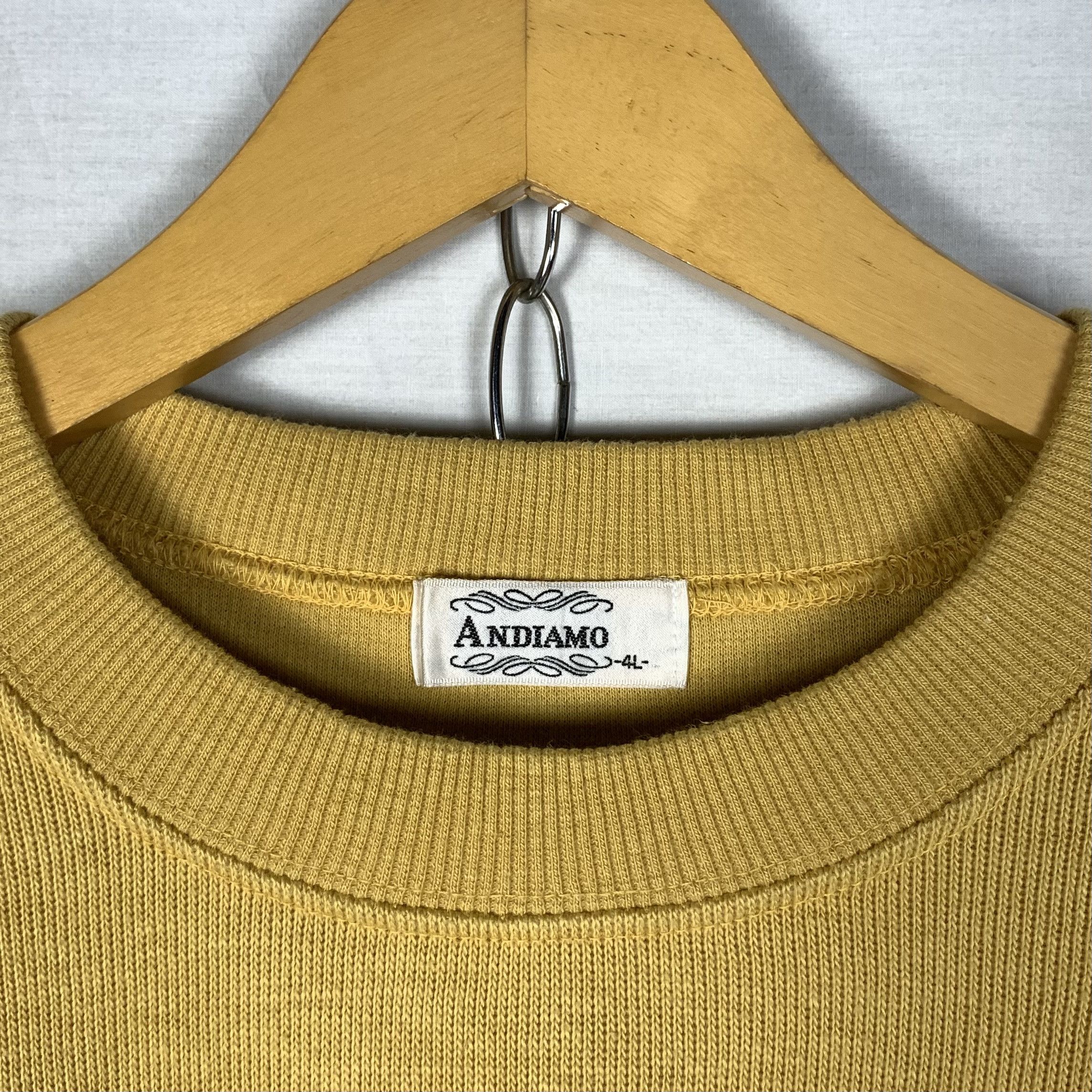 Vintage Vintage Andiamo Sweatshirt Crewneck Size US L / EU 52-54 / 3 - 4 Thumbnail