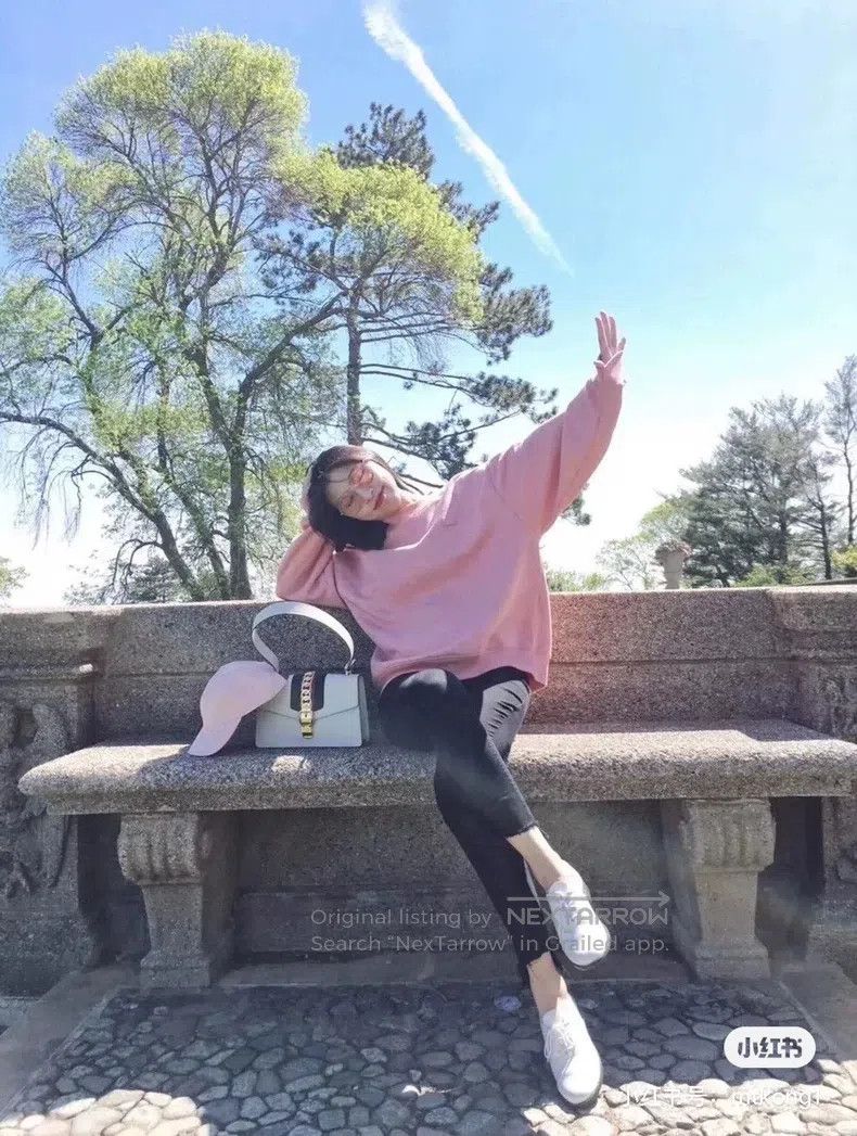 Acne Studios Acne Studios Pink Sweatshirt OS Loose Fit Size S / US 4 / IT 40 - 6 Thumbnail