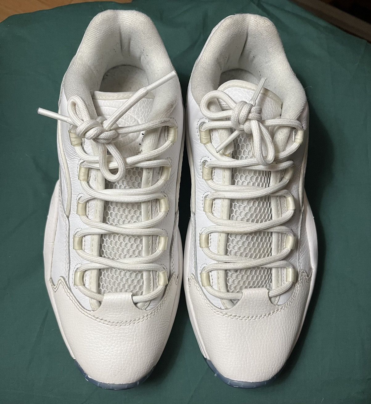 Reebok Reebok Question Low-White/Clear Size US 11 / EU 44 - 3 Thumbnail
