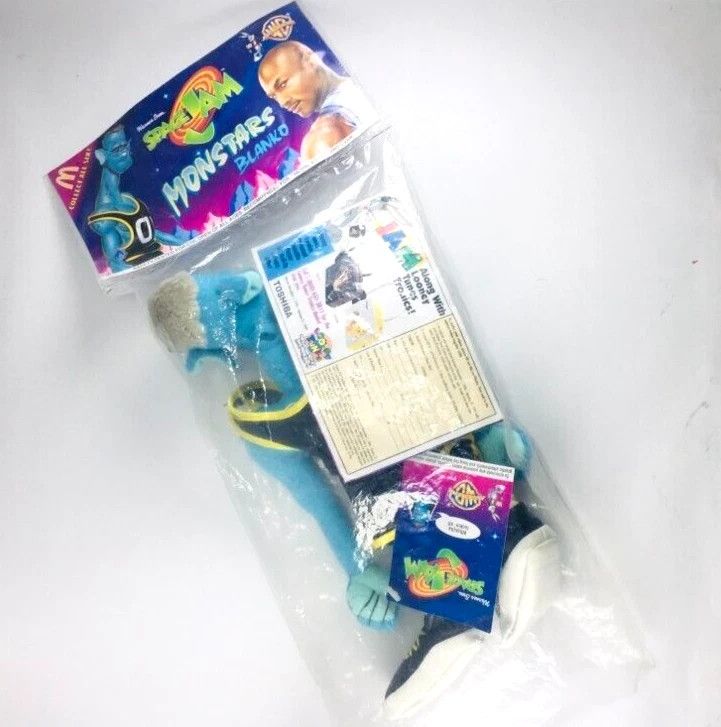 Vintage Vintage 1996 Space Jam Blanko Plush Monstars Jordan Size ONE SIZE - 10 Thumbnail