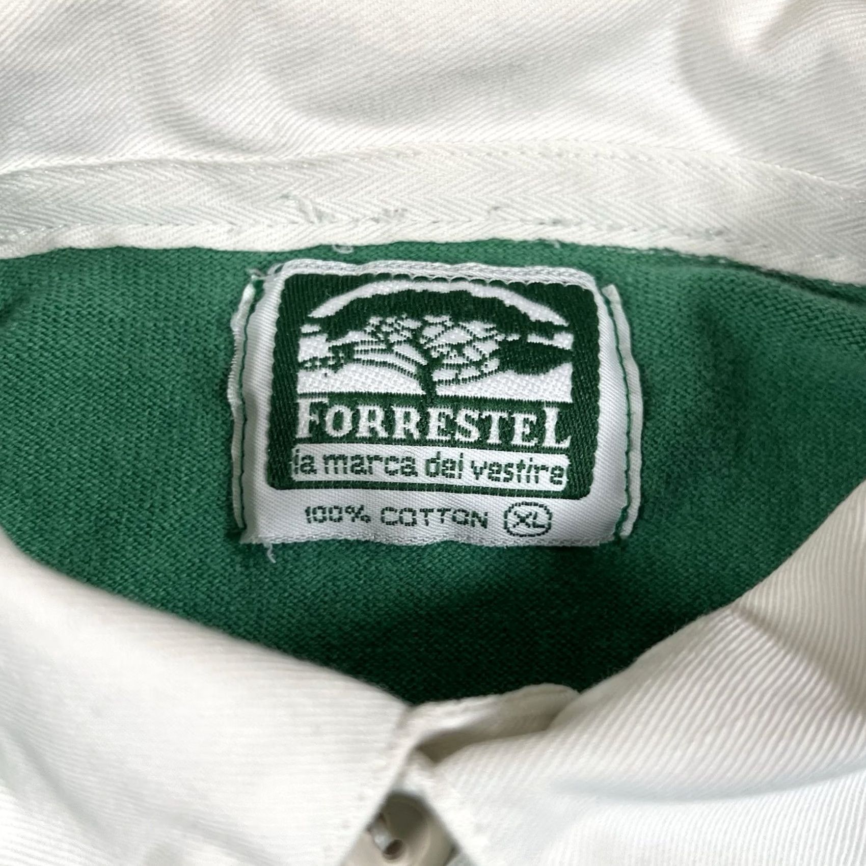 Vintage VINTAGE Forrestel Polo Shirt Mens XL Rugby Ireland Embroidered Green Long Sleeve Size US XL / EU 56 / 4 - 6 Thumbnail