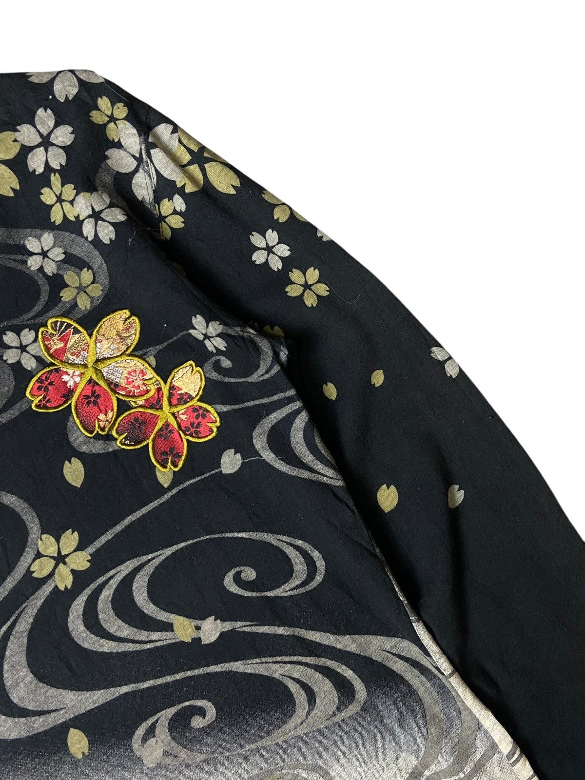 If Six Was Nine × Japanese Brand × Vintage Japanese Brand Embroidered Geisha Long Sleeve Shirt (124) Size US M / EU 48-50 / 2 - 3 Thumbnail