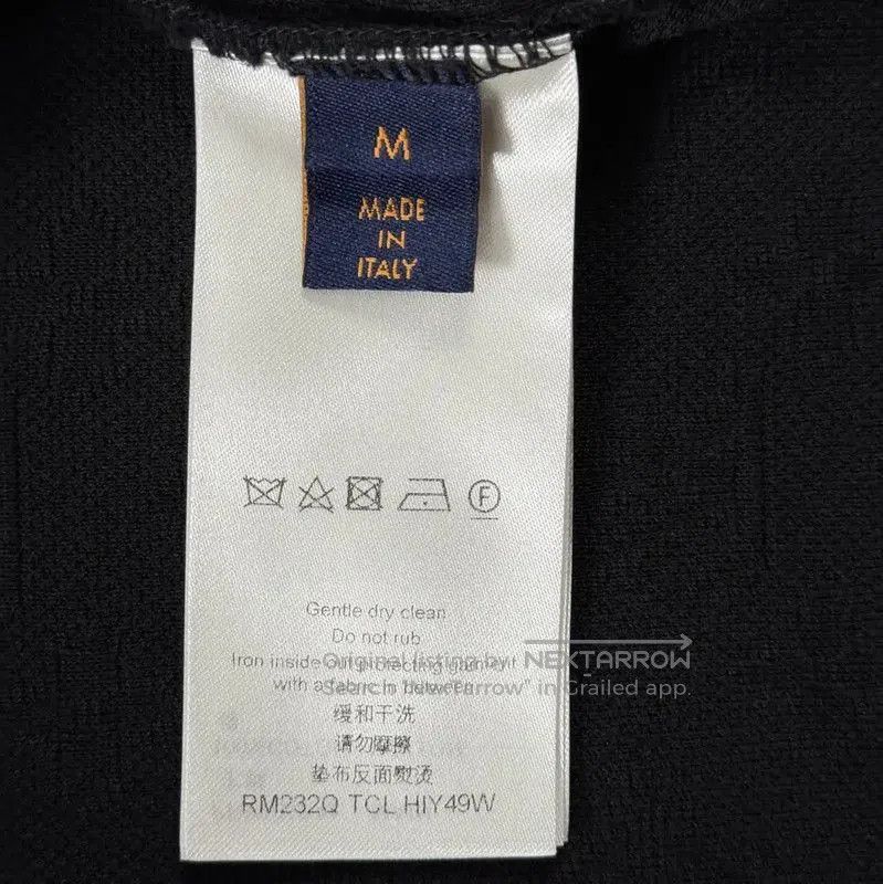 Louis Vuitton Louis Vuitton Black Cotton Men's T-Shirt . Size US M / EU 48-50 / 2 - 4 Thumbnail