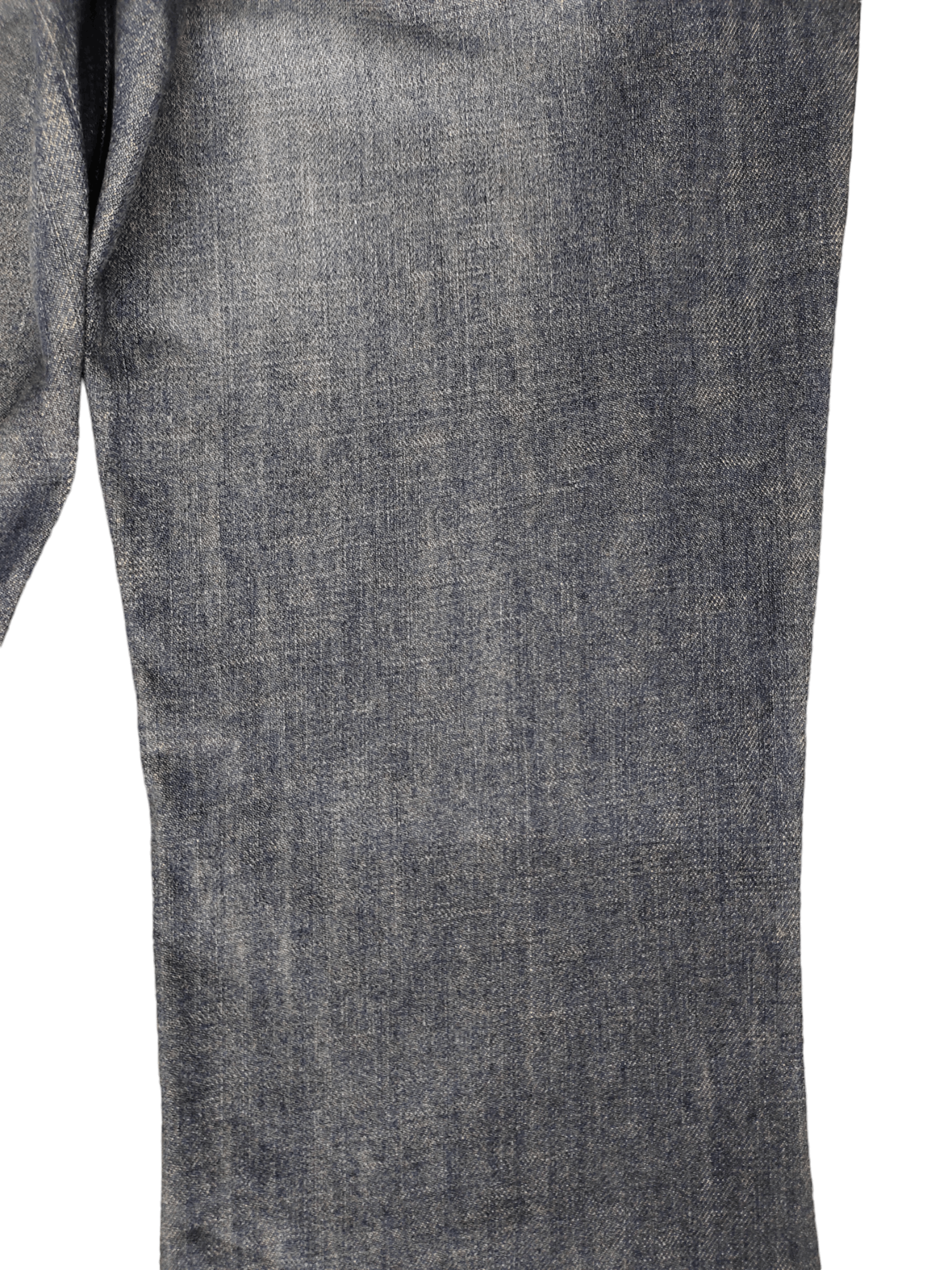 If Six Was Nine Flare Jeans Fishbone Faded Boot Cut Bell Bottom Size US 28 / EU 44 - 16 Thumbnail