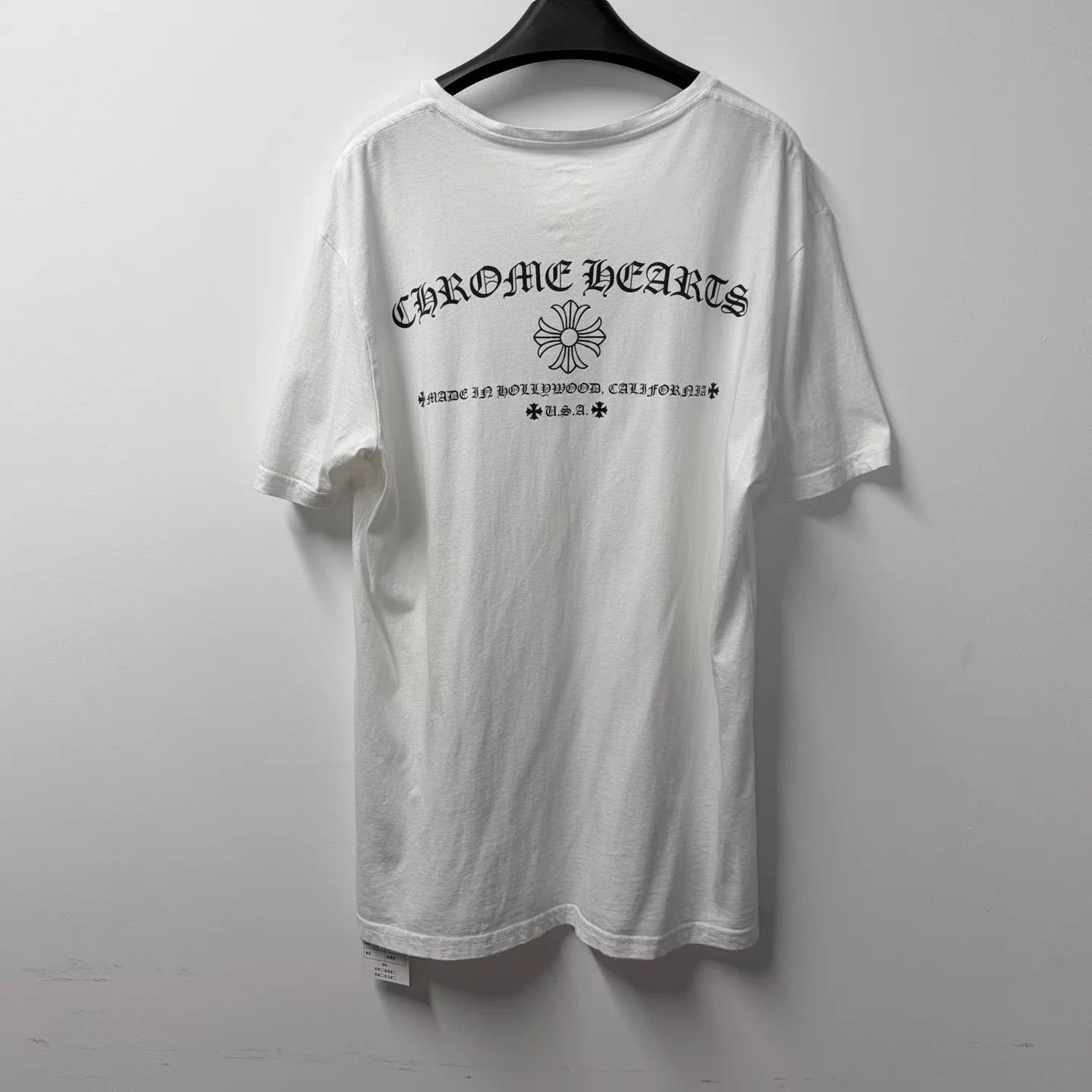 Chrome Hearts Chrome Hearts White V-neck Cross SS Tee L Size US L / EU 52-54 / 3 - 2 Thumbnail