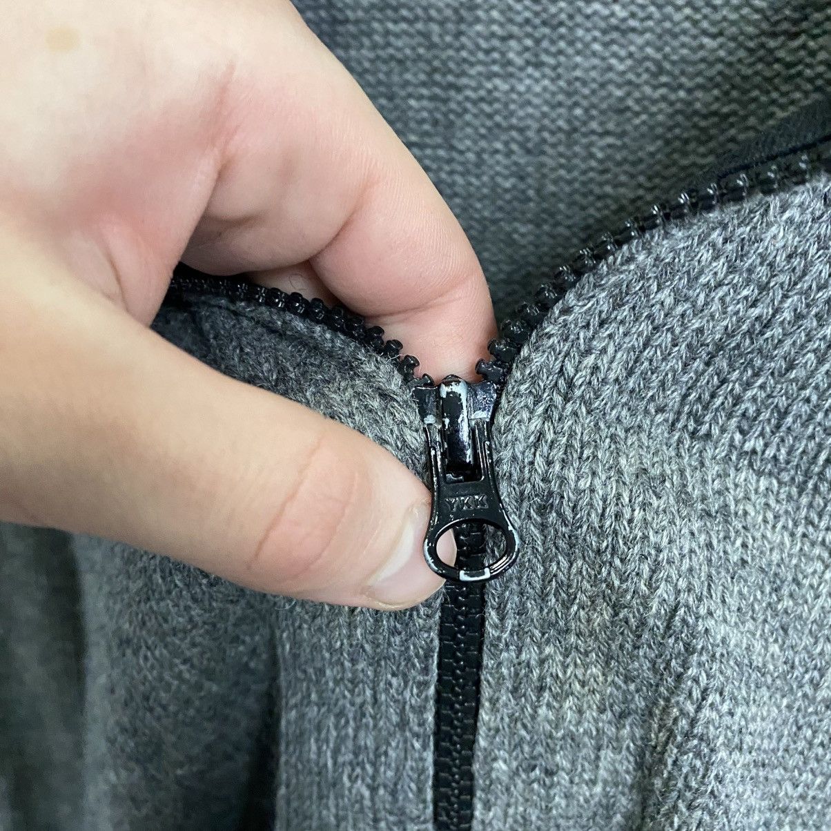 Stone Island Rare Vintage Stone Island Full Zip Sweater Knitting 90s Size US XL / EU 56 / 4 - 15 Thumbnail