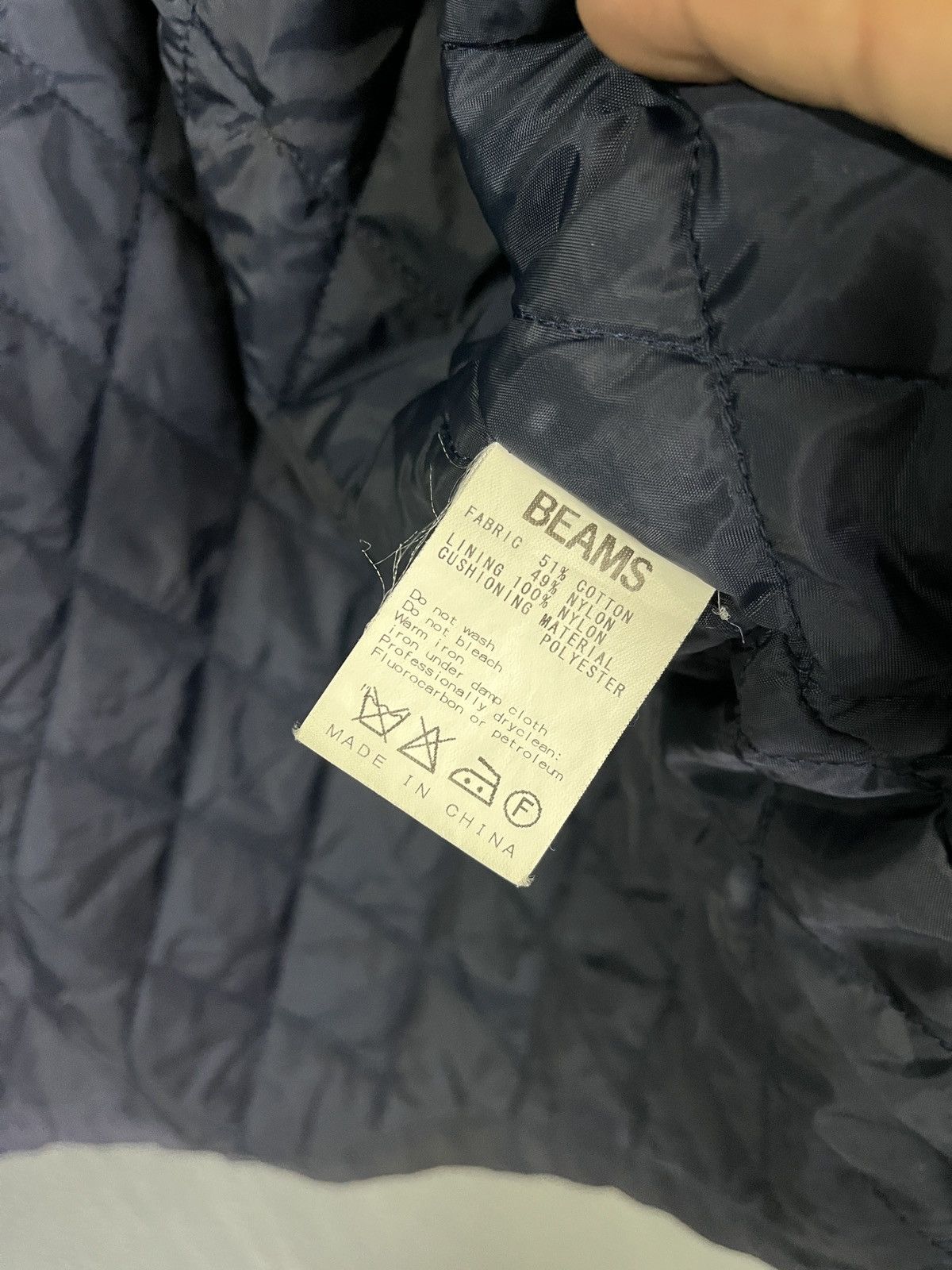 Beams Plus × Japanese Brand RARE‼️ Beams Checkered Bombers Jackets Quilted Lined Size US M / EU 48-50 / 2 - 10 Thumbnail