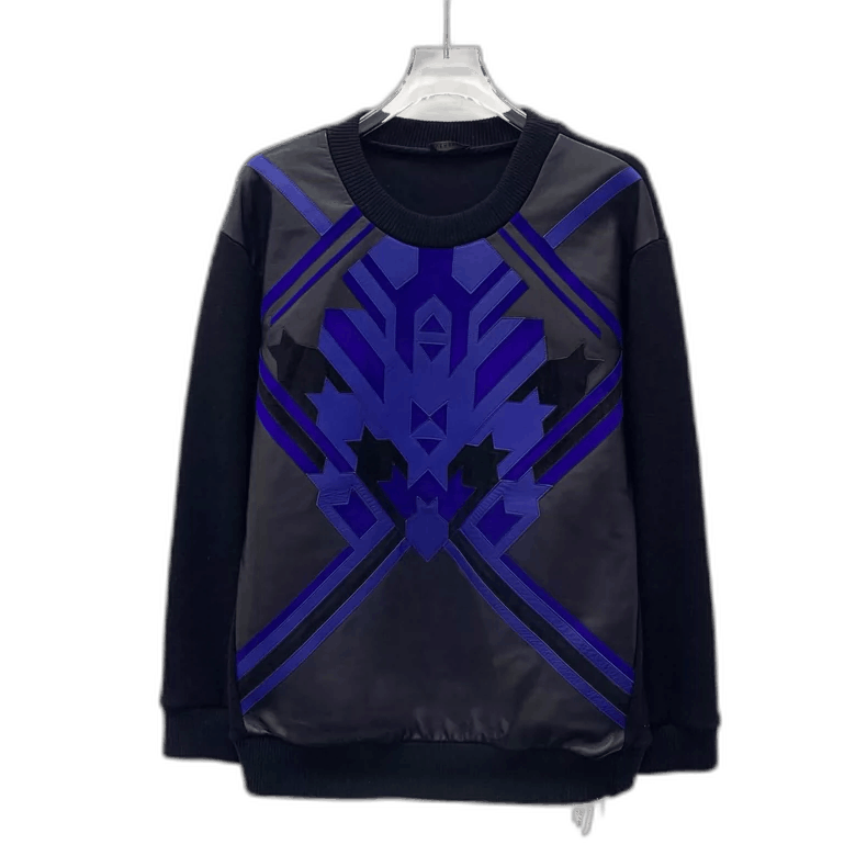 Versace Versace Colorblock Long Sleeve Sweatshirt Size US M / EU 48-50 / 2 - 1 Thumbnail