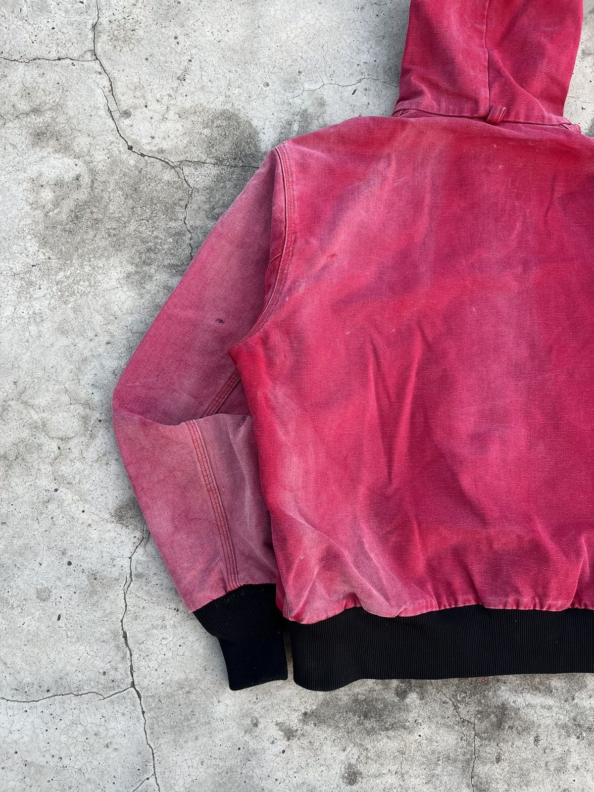 Carhartt × Vintage Vtg faded Carhartt Hooded Jacket Size US M / EU 48-50 / 2 - 9 Thumbnail