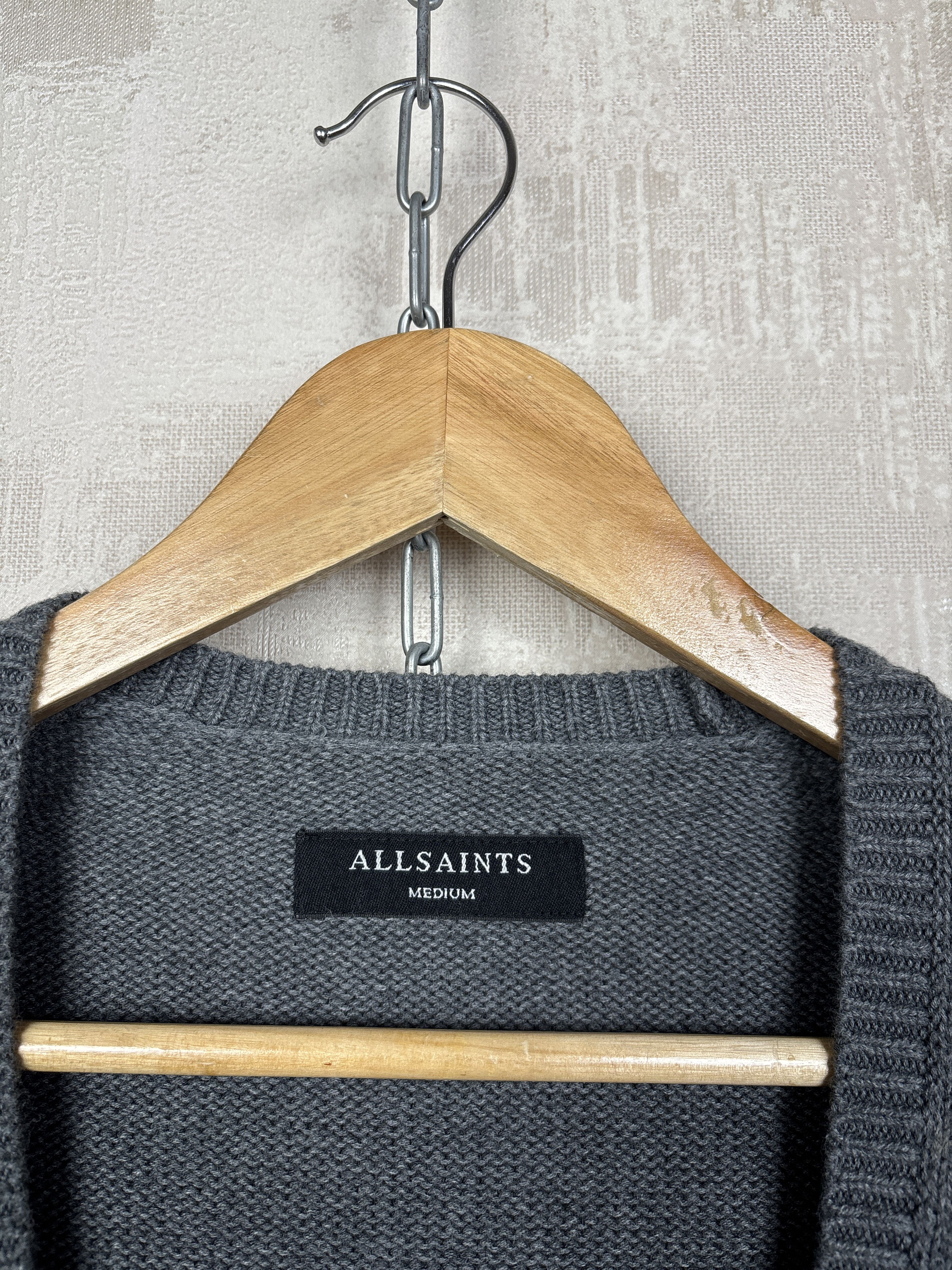 Allsaints AllSaints Kai Open Cardigan Sweater Cotton Size US M / EU 48-50 / 2 - 5 Thumbnail