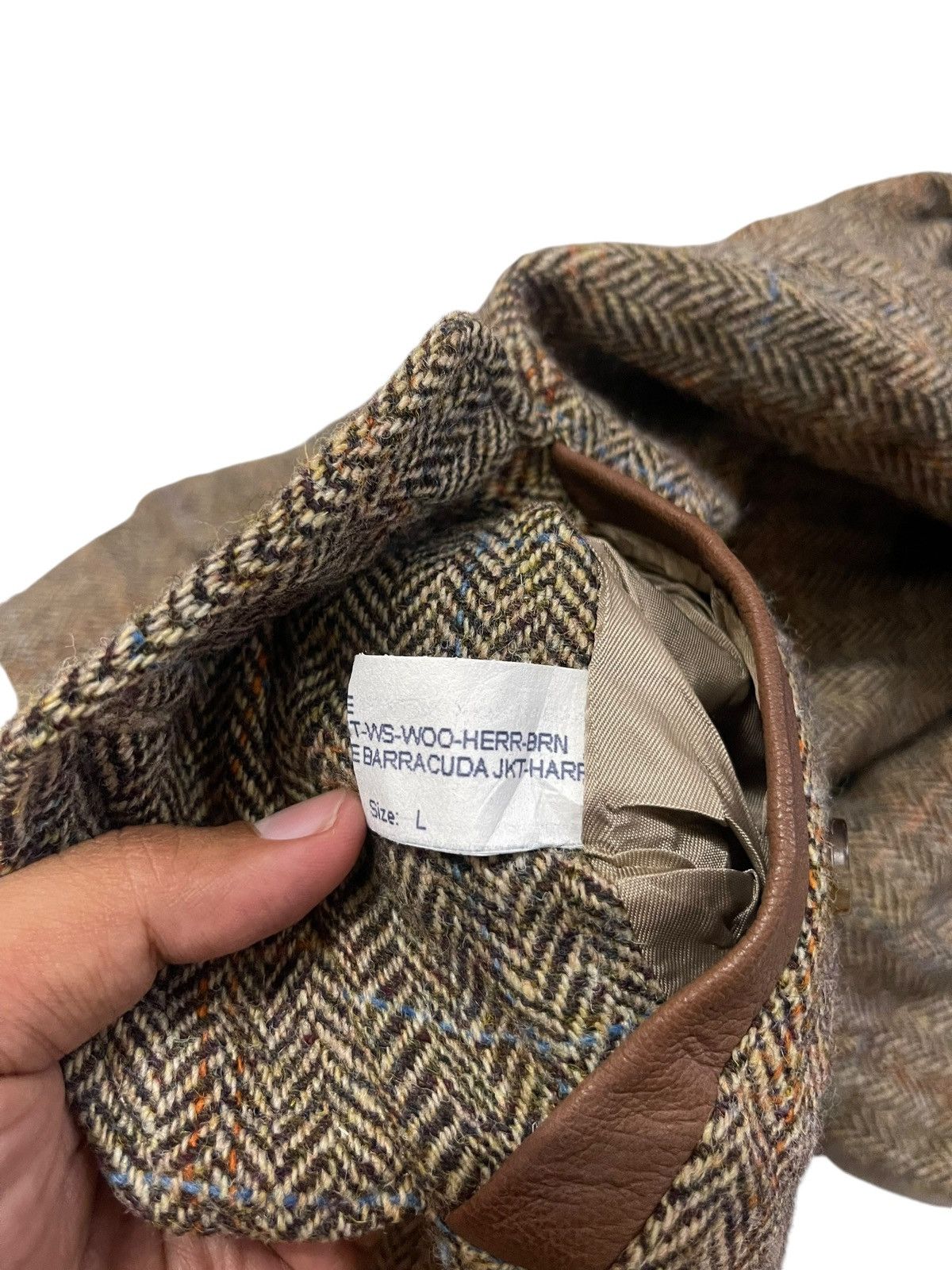 Harris Tweed HARRIS TWEED MADE IN CALIFORNIA 100% PURE WOOL Size US L / EU 52-54 / 3 - 6 Thumbnail