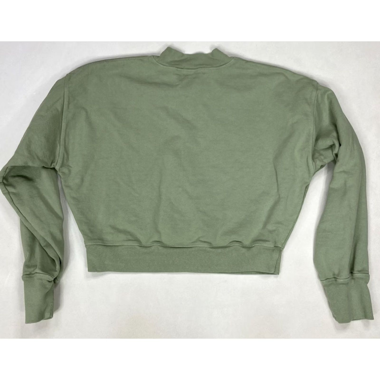 Talentless Talentless Sweatshirt Women Large Green Crew Neck Pullover Heavyweight All Seasons Casual Activewear Shirt Size L / US 10 / IT 46 - 2 Thumbnail