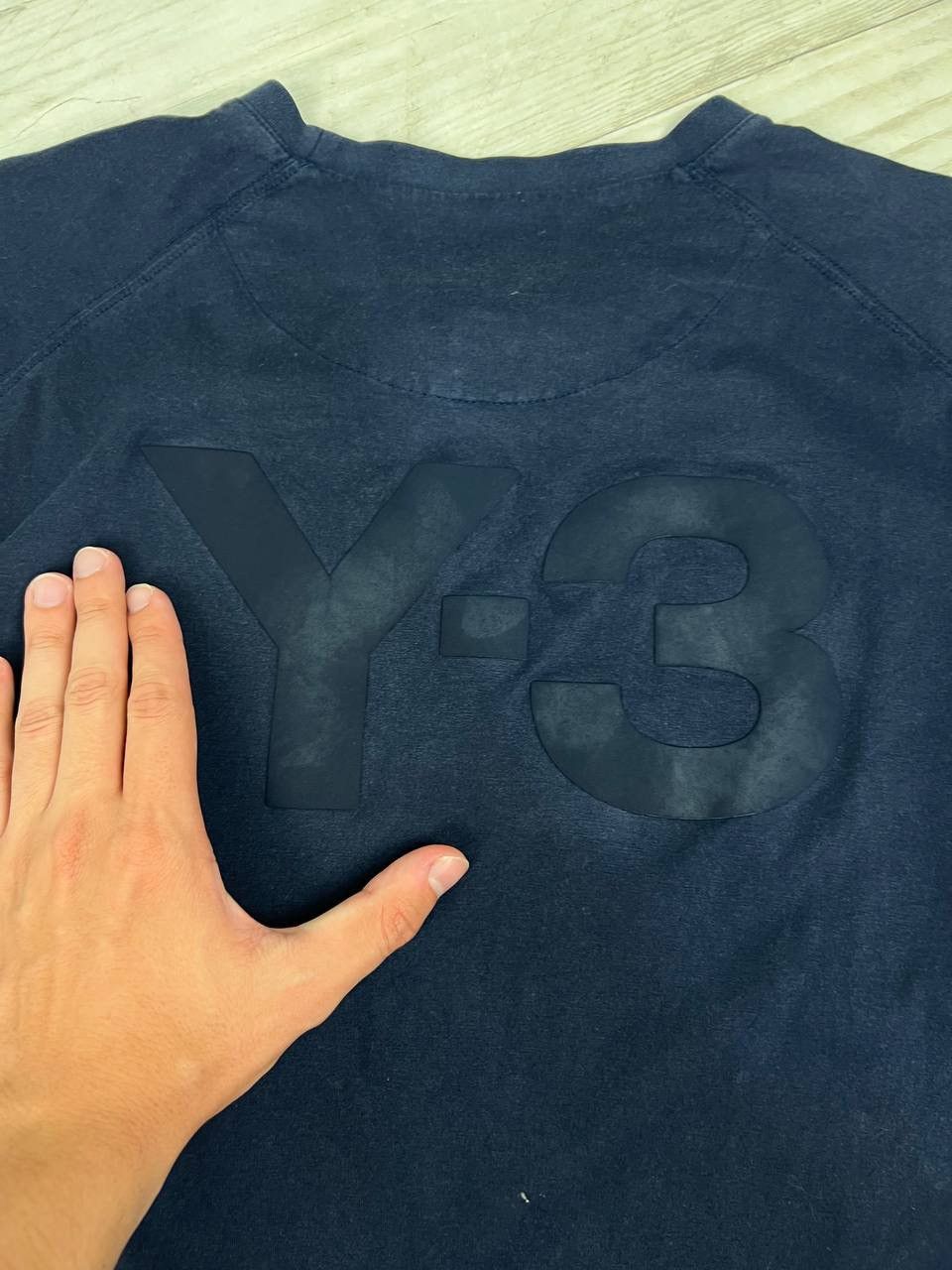 Adidas Adidas Y-3 Yohji Yamamoto Big Logo T Shirt Size US L / EU 52-54 / 3 - 13 Thumbnail