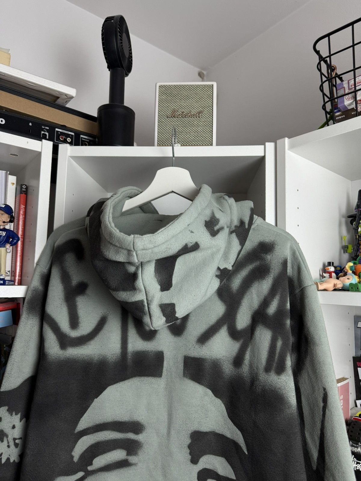 Japanese Brand Custom all over print avantgarde opium style faces hoodie XL Size US XL / EU 56 / 4 - 6 Thumbnail