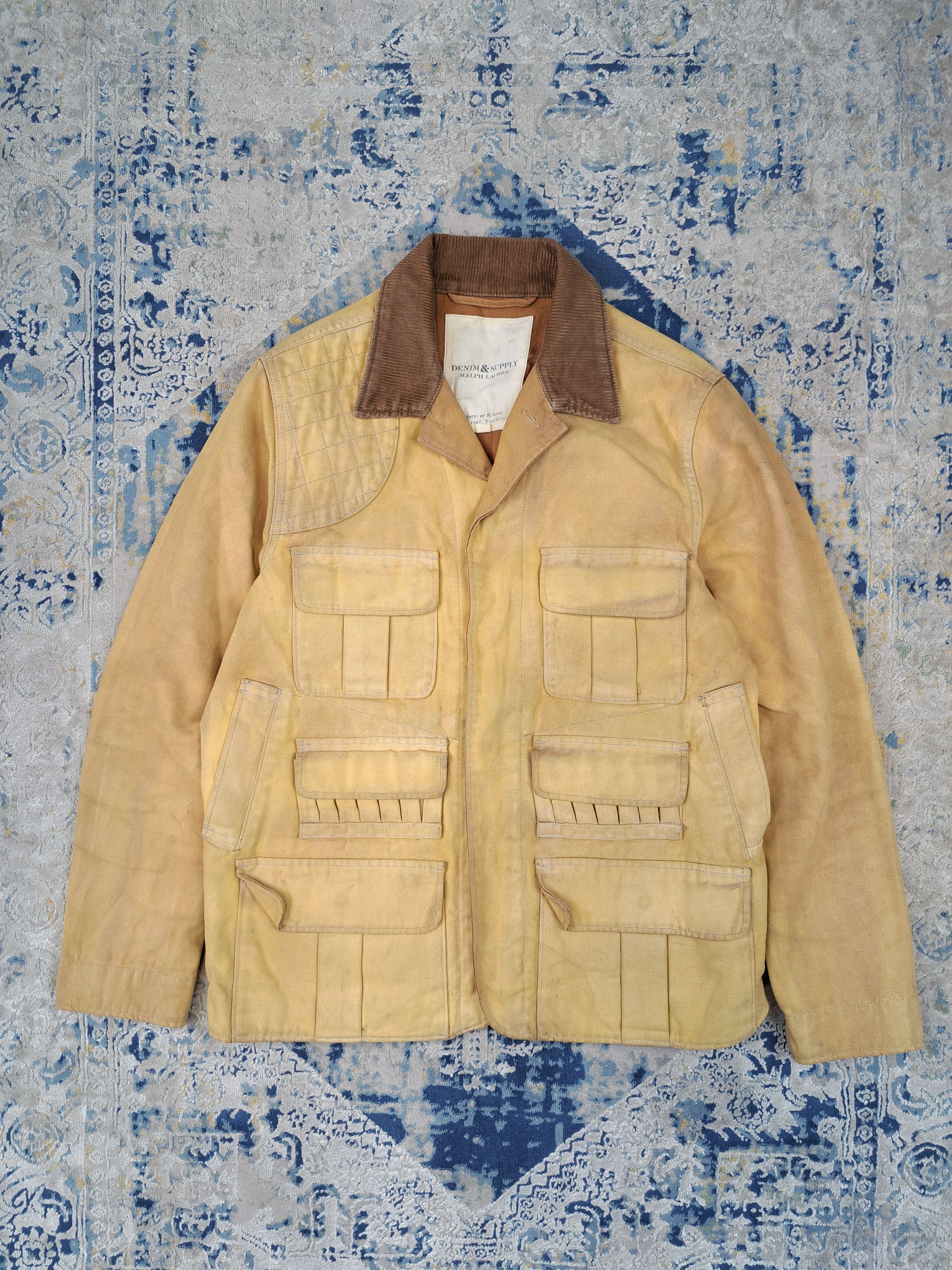 Denim & Supply Ralph Lauren Ralph Lauren Canvas Multipocket Field Hunting Jacket Size US M / EU 48-50 / 2 - 1 Thumbnail