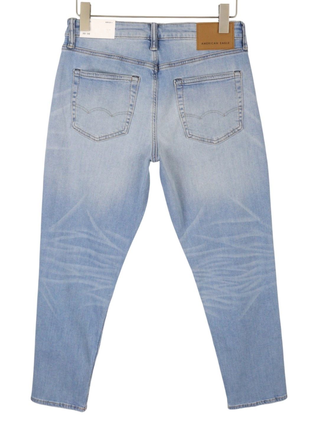 American Eagle Outfitters AIRFLEX+ W30/L30 Light Wash Jeans 88990 Size US 30 / EU 46 - 2 Thumbnail