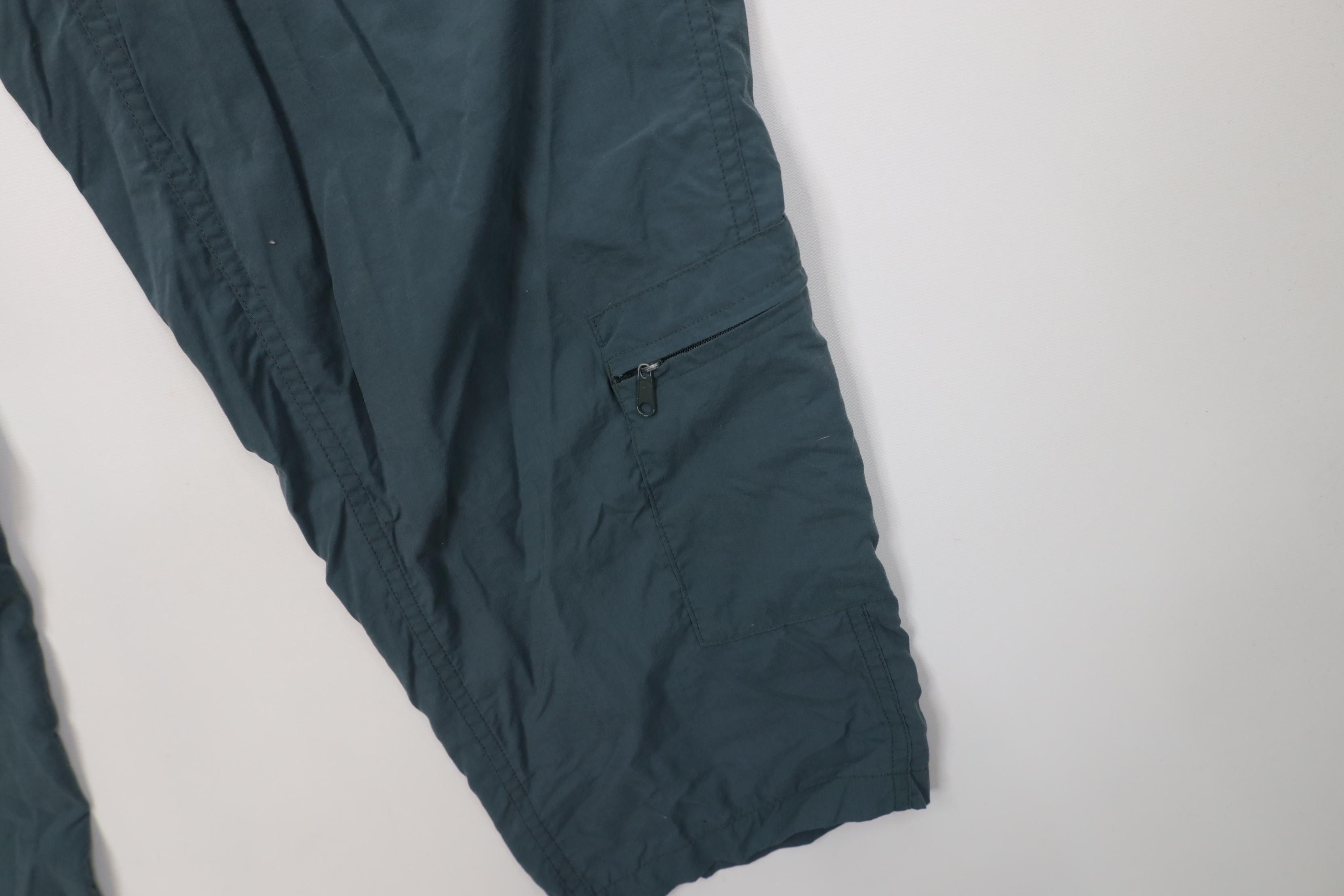 ExOfficio Vintage 90s Y2K ExOfficio Hiking Trekking Pants Teal Green Size US 34 / EU 50 - 14 Thumbnail