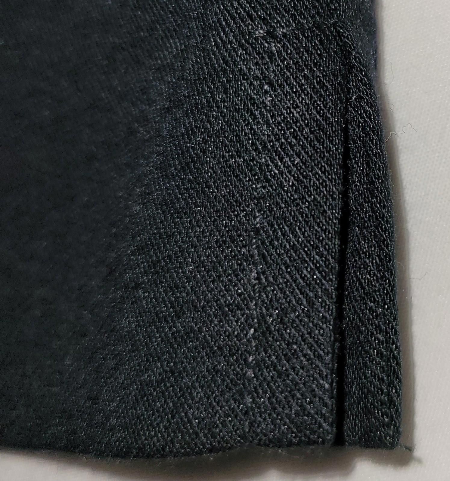 Designer Ship 'n Shore Black slacks Size 14 Pleated Front Pockets Size 36" / US 14 / IT 50 - 2 Thumbnail