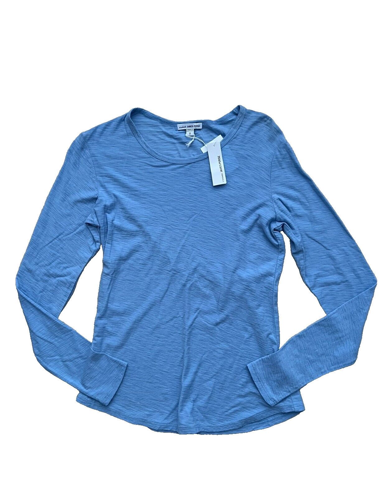 James Perse James Perse WSVH3180CU Crewneck Top DEL Blue ( 0 ) Size XS / US 0-2 / IT 36-38 - 1 Thumbnail