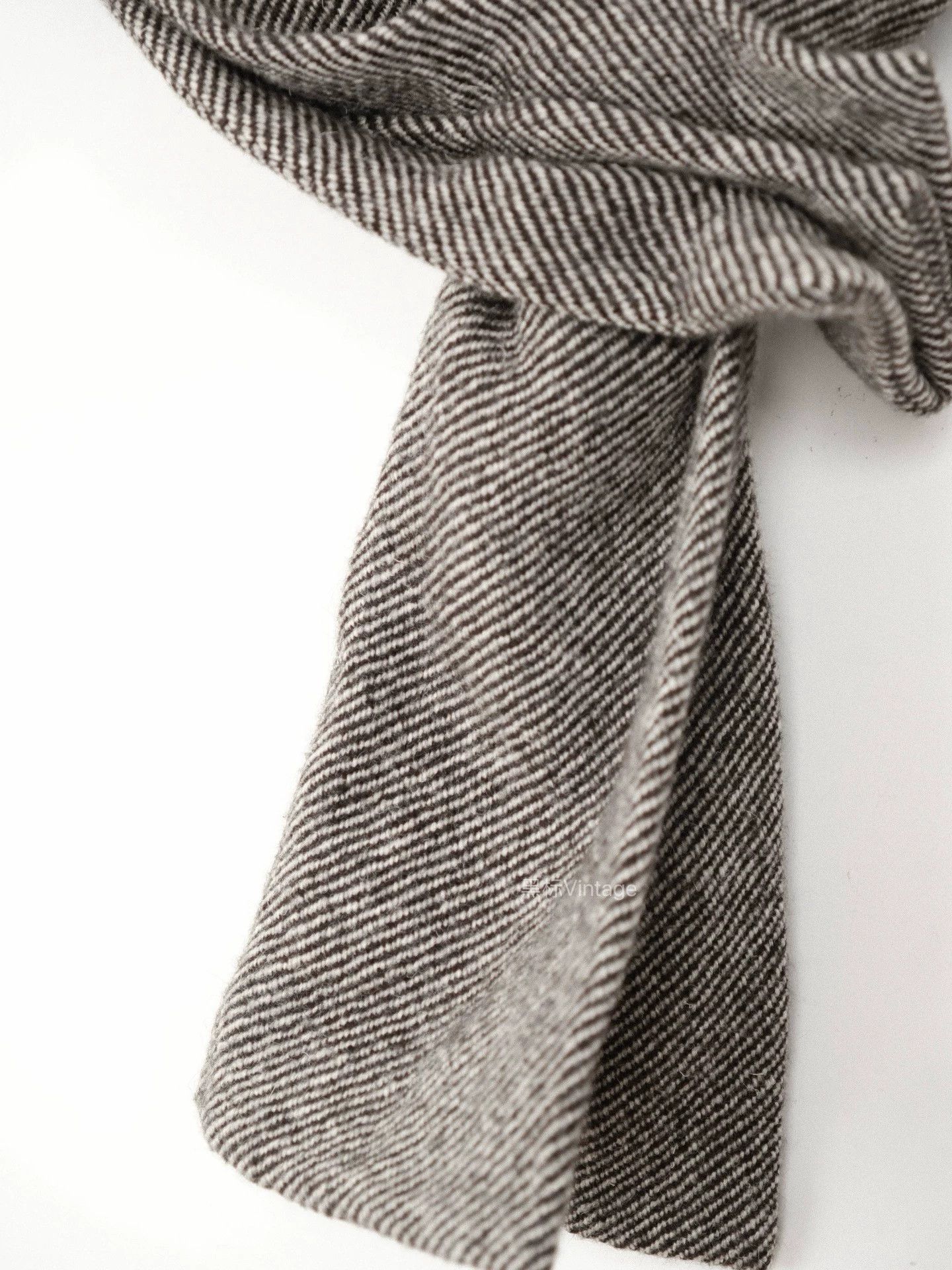 Yohji Yamamoto Yohji Noir 05AW Vintage Houndstooth Stole Scarf 9/10 Size ONE SIZE - 6 Thumbnail