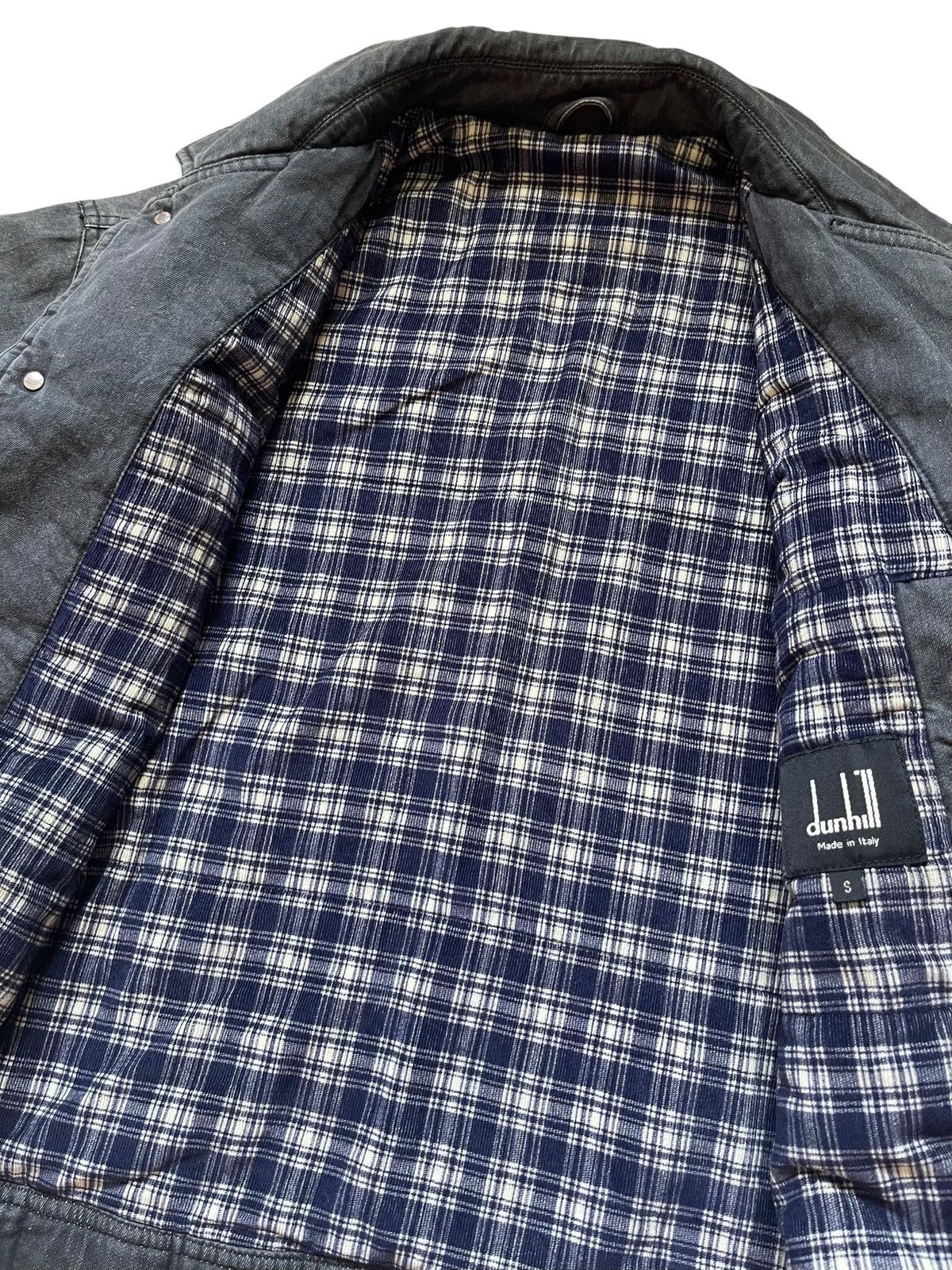 Alfred Dunhill Vintage Alfred Dunhill Denim Jacket Size US S / EU 44-46 / 1 - 11 Thumbnail