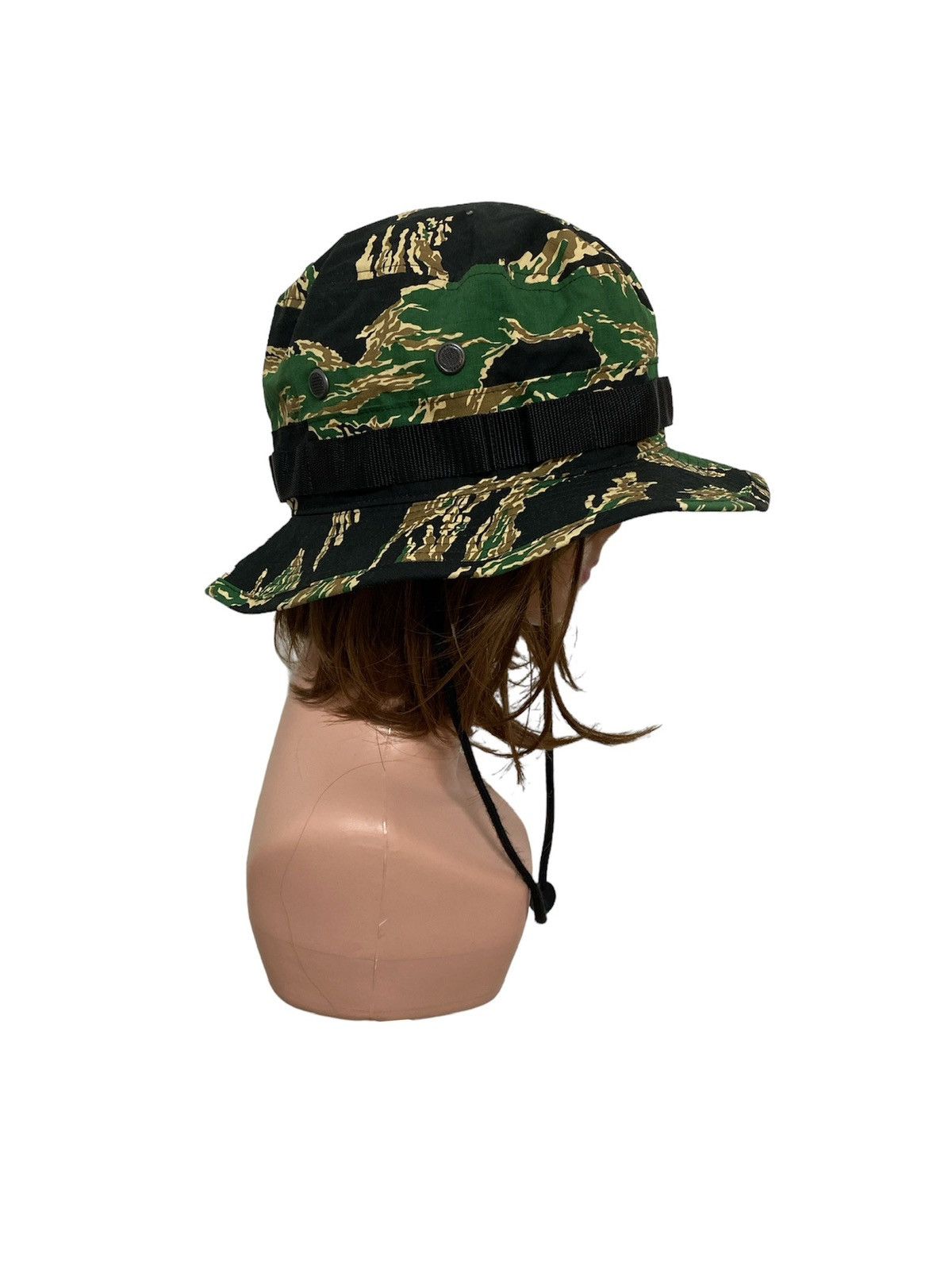 Bape × Nigo A Bathing Ape Bape Tiger Stripe Camo Bucket Hat Size ONE SIZE - 4 Thumbnail