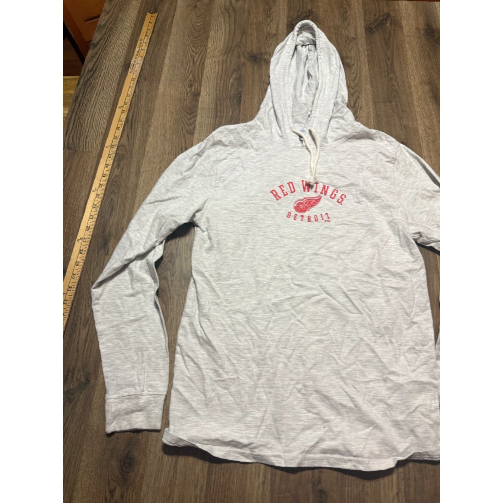 Champion Champion Hoodie Mens Size Small Gray Long Sleeve Pullover Red Wing Printed Size US S / EU 44-46 / 1 - 3 Thumbnail