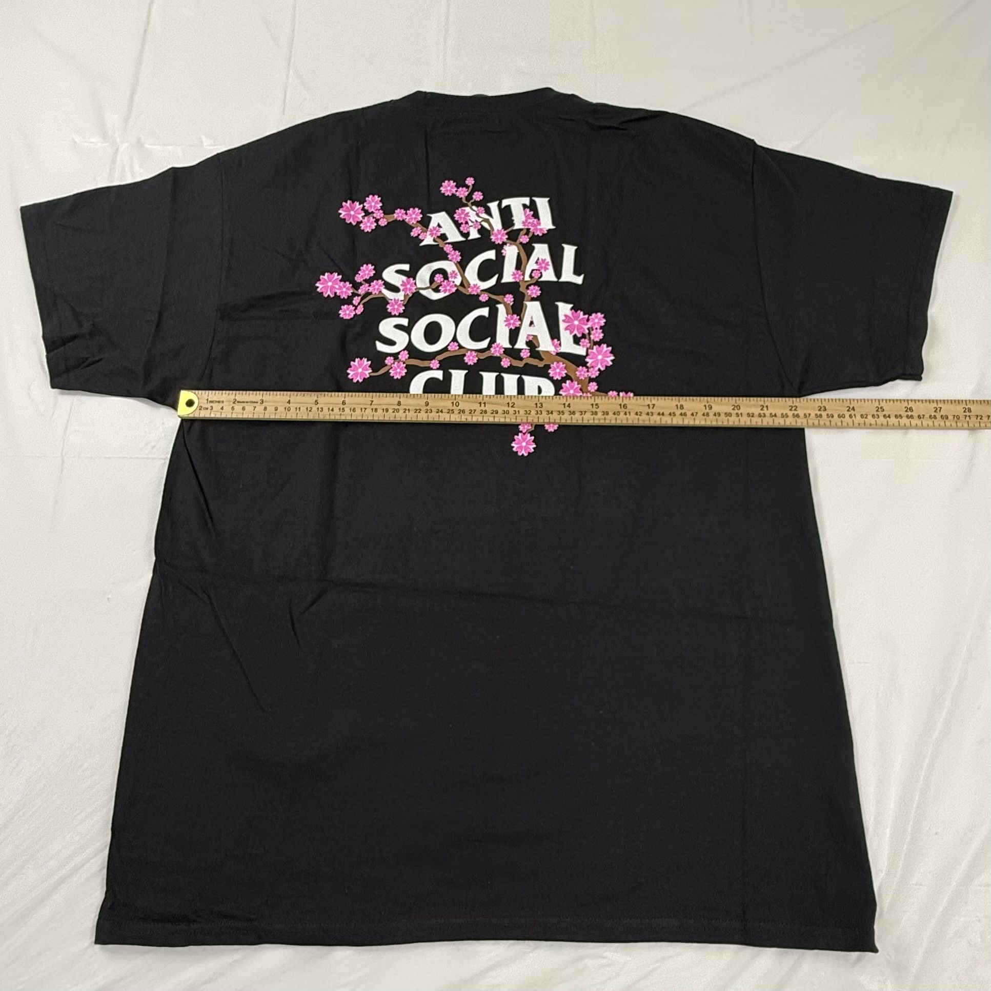 Anti Social Social Club Anti Social Social Club Kkoch Black Cherry Blossom Tee XL Size US XL / EU 56 / 4 - 4 Thumbnail