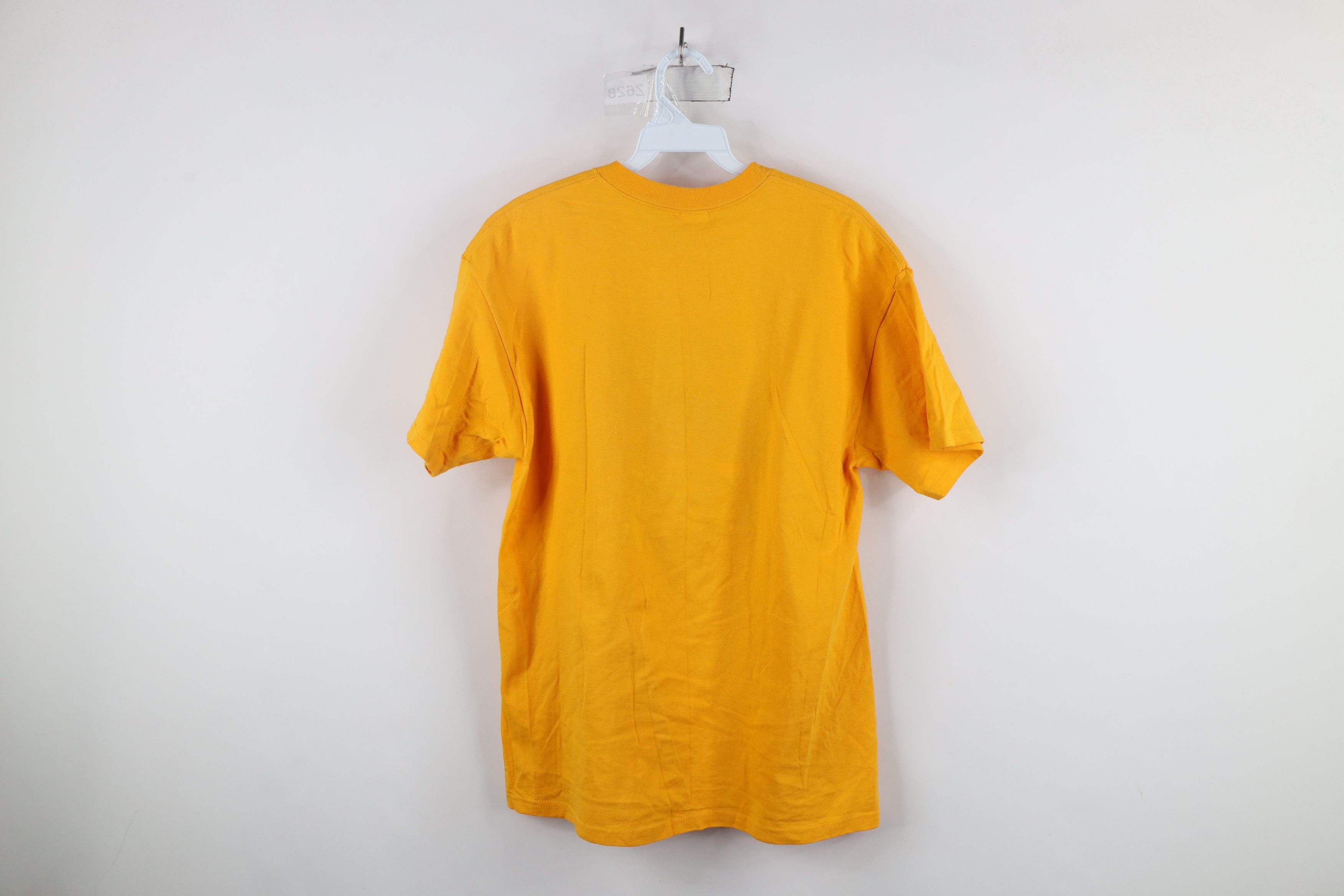Vintage Vintage 90s Out And Crush Someone Baseball T-Shirt Yellow Size US S / EU 44-46 / 1 - 7 Thumbnail