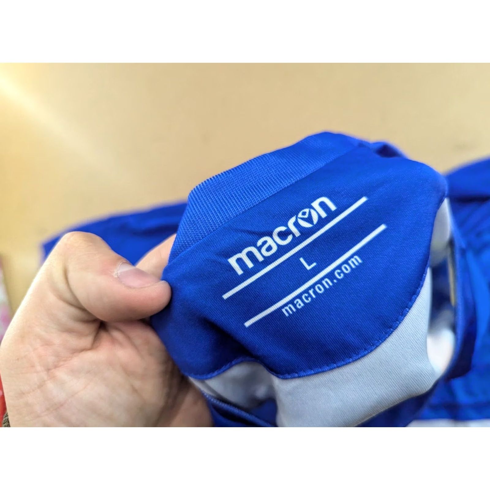 Macron Macron Haugar Norway Football Jersey Size L Unisex Adults Long Sleeve Blue #7 Size US L / EU 52-54 / 3 - 3 Thumbnail