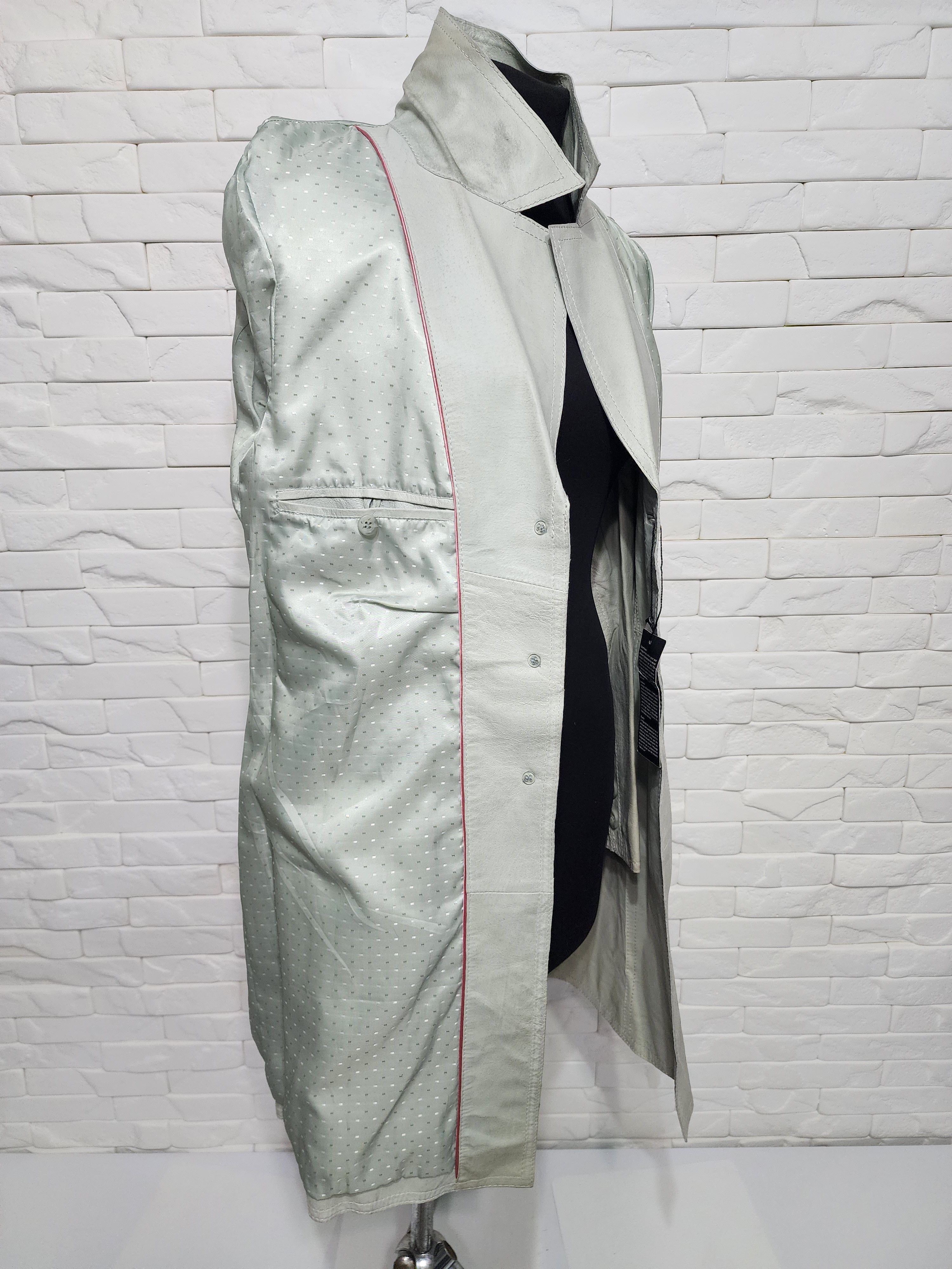 Other Stylish women's green leather jacket. Size L / US 10 / IT 46 - 10 Thumbnail