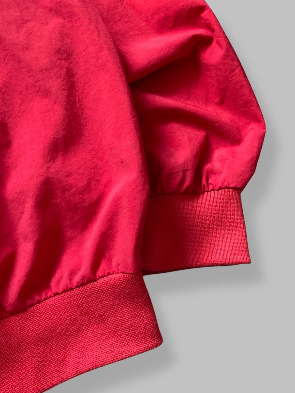 Nike Nike Y2K Nylon Vintage Sweatshirt Light Jacket Hot Red Size US XL / EU 56 / 4 - 12 Thumbnail