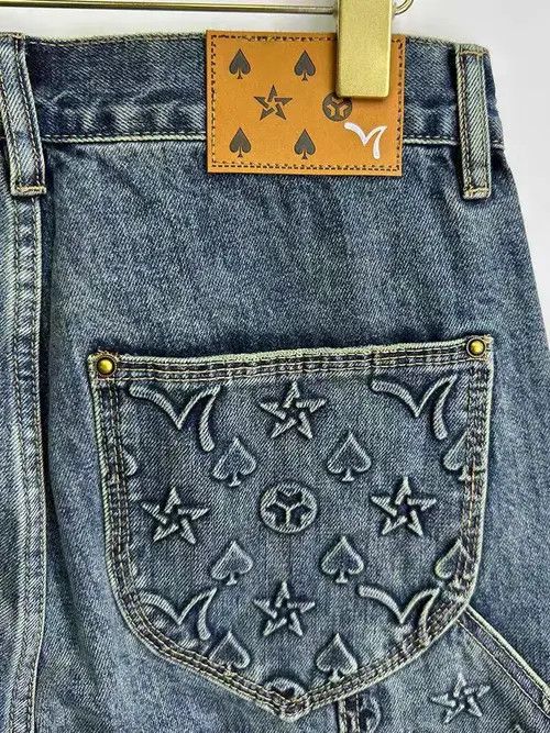 Japanese Brand Mizuho x Gotou Vintage street washed loose fit work jeans Size US 32 / EU 48 - 5 Thumbnail