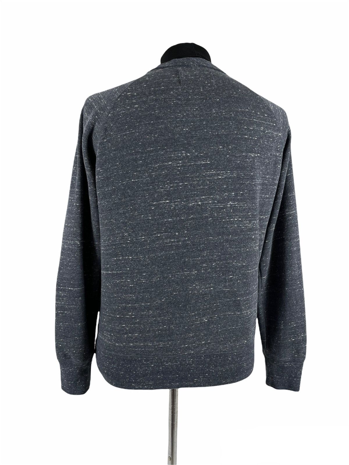 Junya Watanabe × Our Legacy OUR LEGACY Navy Bucle Texture Long Sleeve Sweatshirt Jumper Sweater Pullover Size US M / EU 48-50 / 2 - 3 Thumbnail