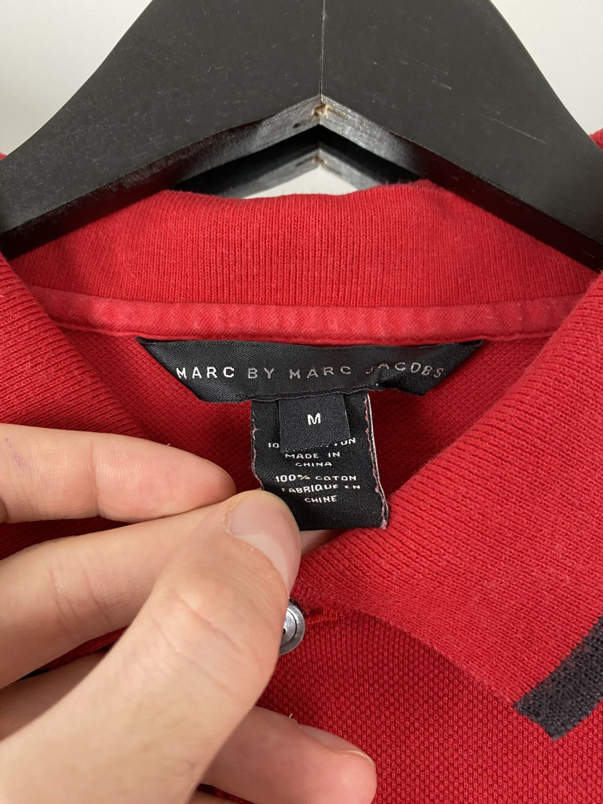 Marc by Marc Jacobs Red polo t-shirt Marc by Marc Jacobs Size US M / EU 48-50 / 2 - 4 Thumbnail