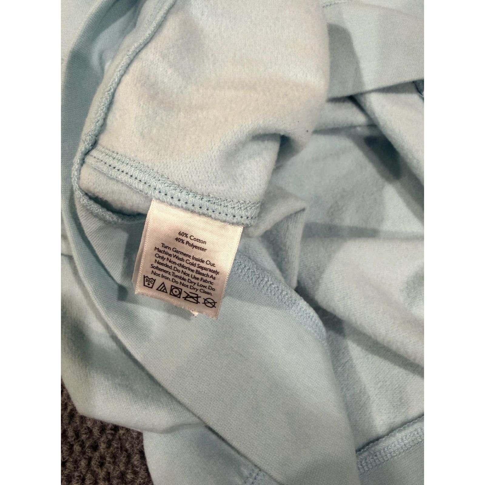 Eddie Bauer Eddie Bauer Sweatshirt Mens 2XL Light Blue Crewneck Fleece Pullover Logo Patch Crew Neck Rib Knit Cuffs & Hem Size US XXL / EU 58 / 5 - 6 Thumbnail