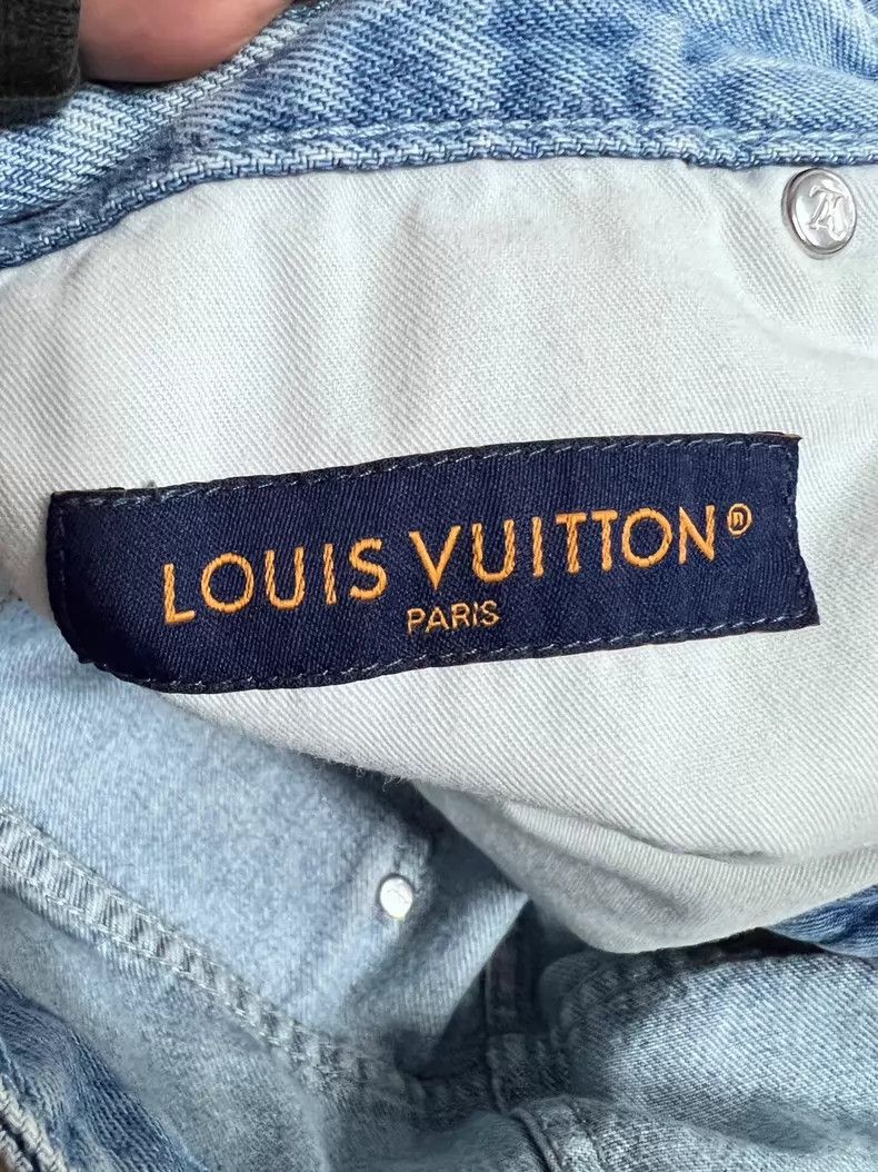 Louis Vuitton Louis Vuitton New destruction logo monogram printed jeans Size US 29 - 3 Thumbnail