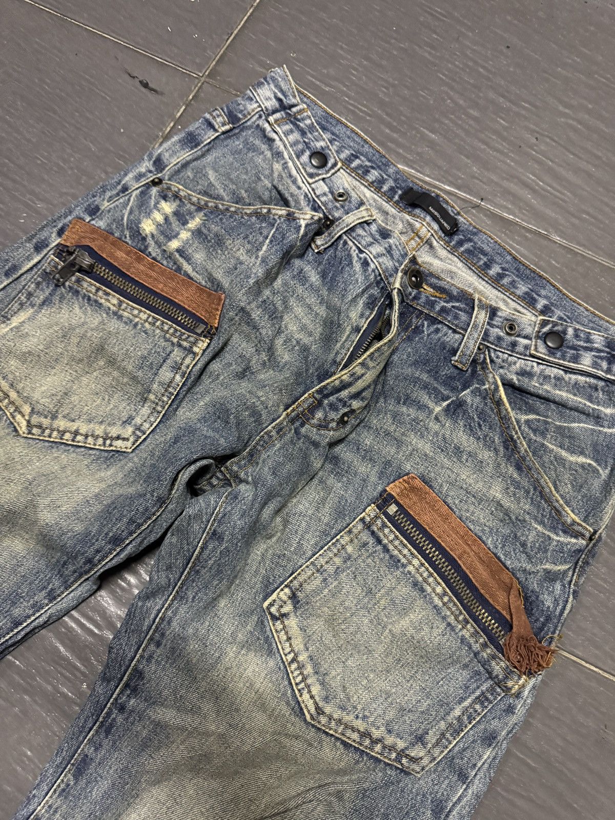 Japanese Brand M2squared jeans Size US 32 / EU 48 - 2 Thumbnail