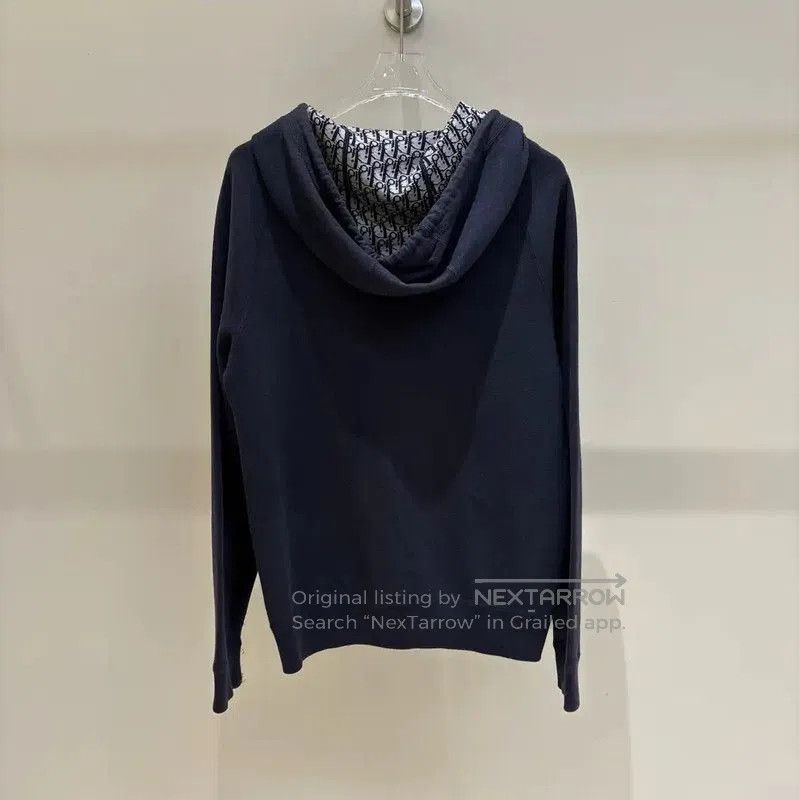 Dior Dior Women's Long Sleeve Cardigan in Deep Blue . Size L / US 10 / IT 46 - 1 Thumbnail