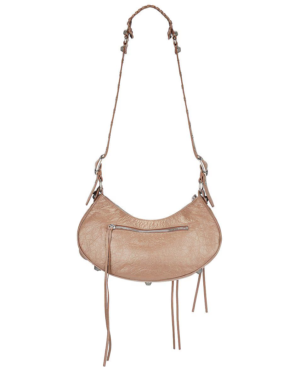 Balenciaga o1mt1gz1024 Size: OS / Le Cagole Small Shoulder Bag in Beige Size ONE SIZE - 3 Thumbnail